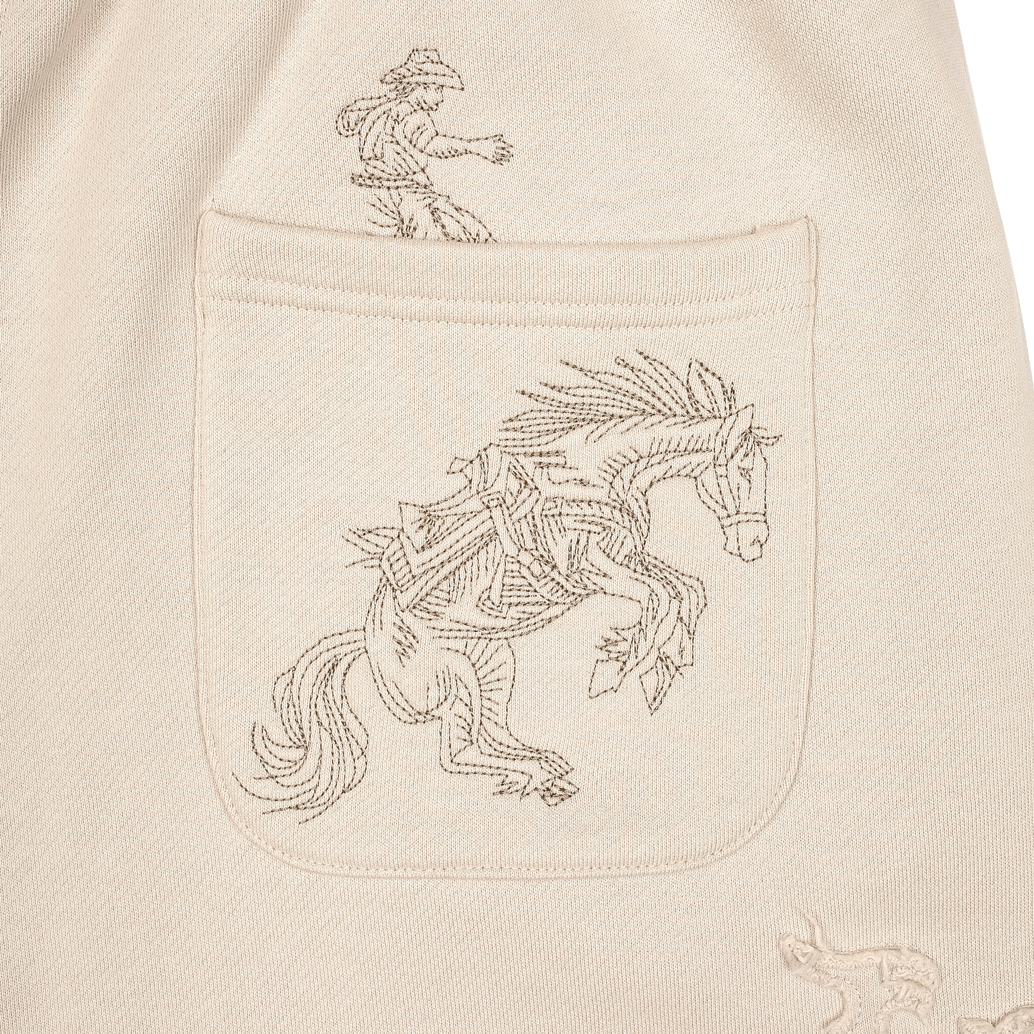 "western" Jogger beige - Image 3