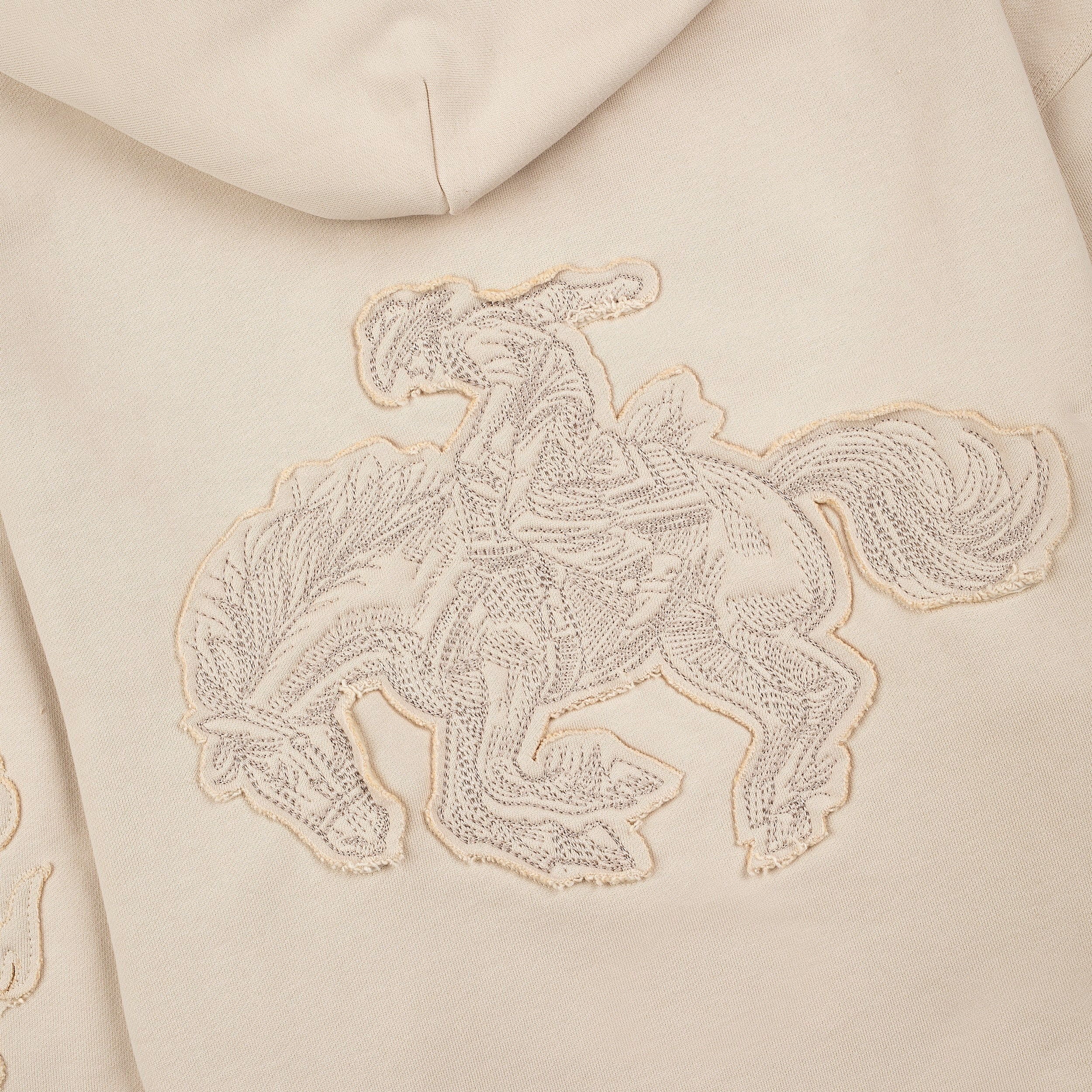 "western" Zip Up beige - Image 3