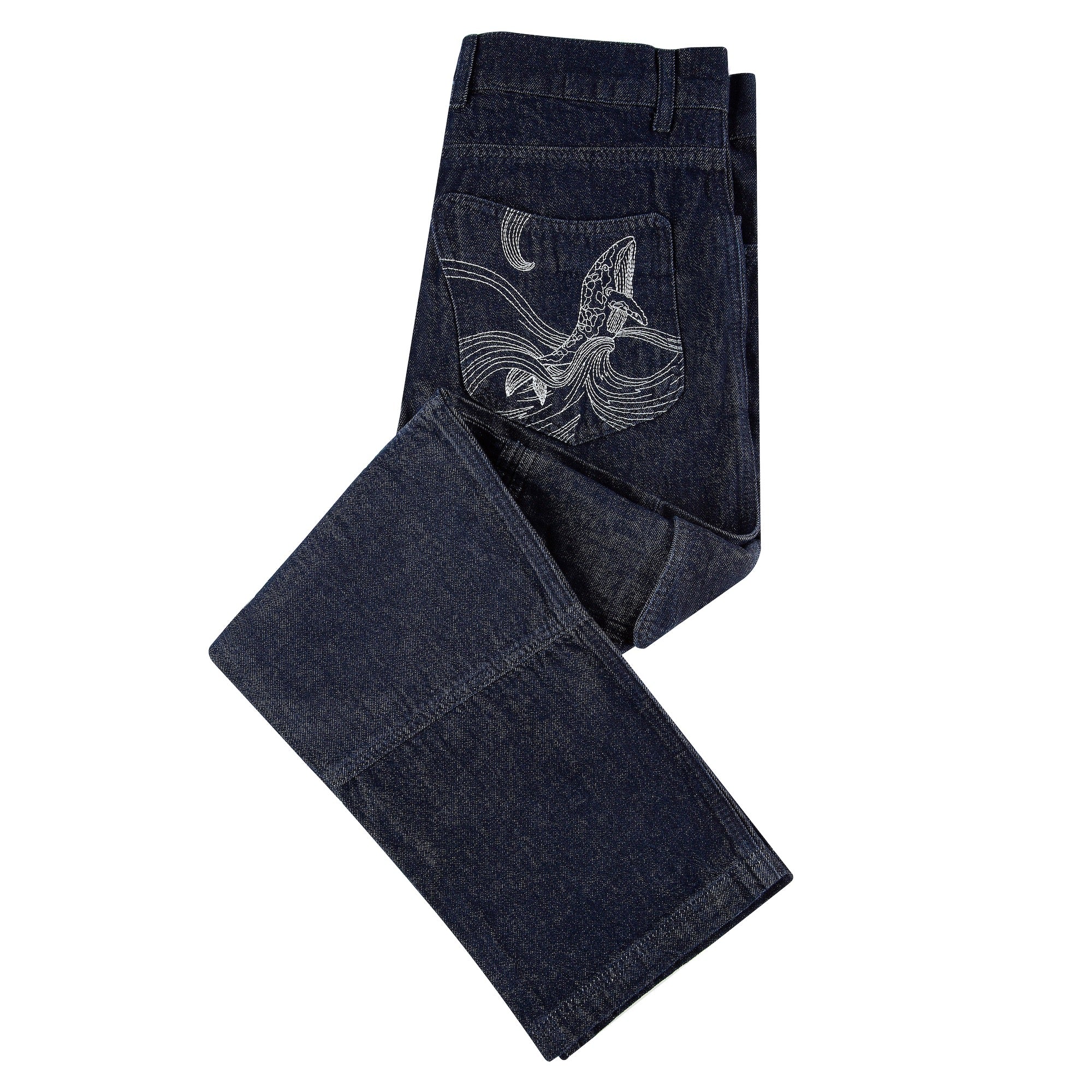 "whales" denim pants - Image 4