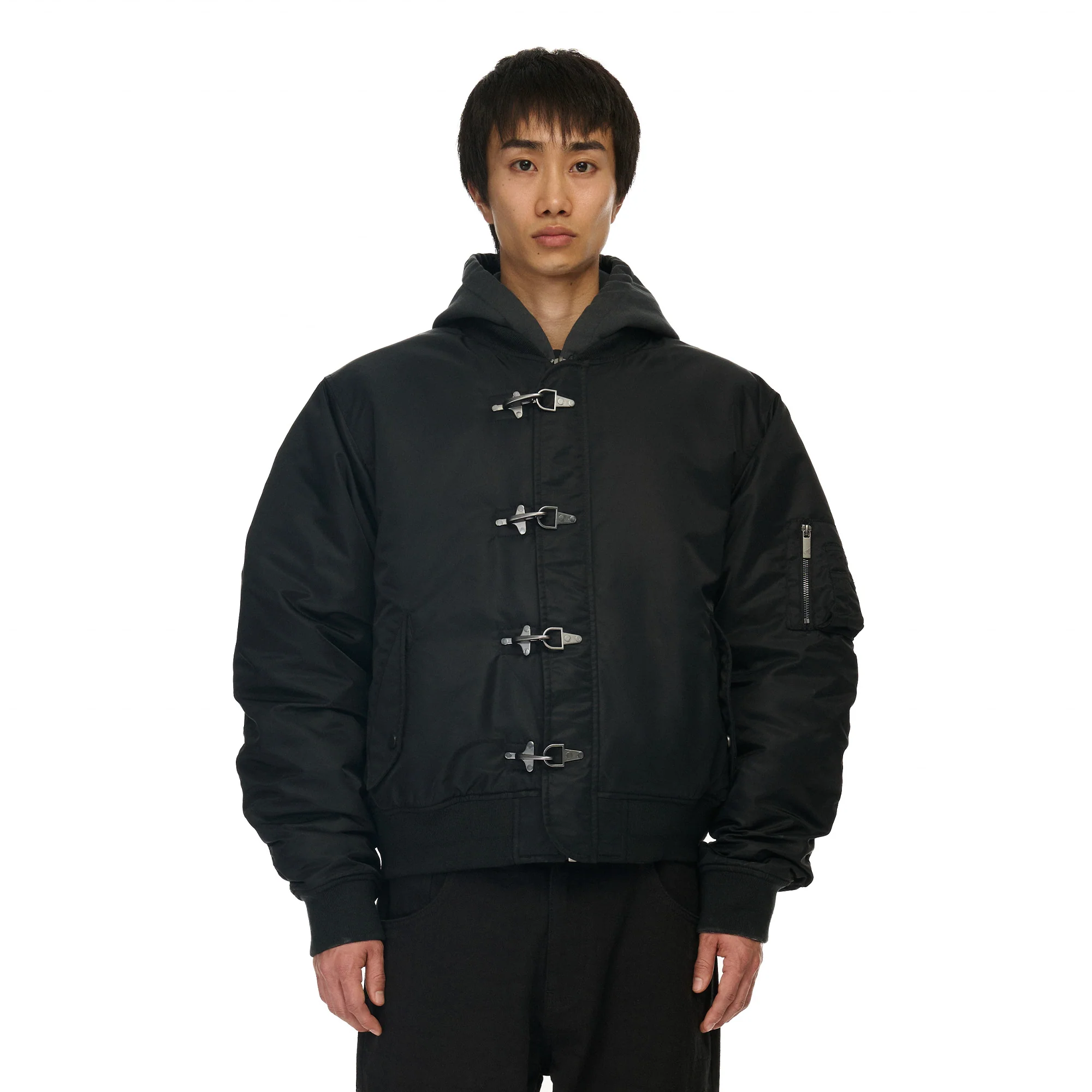 "yakuza" bomber Jacket black - Image 8