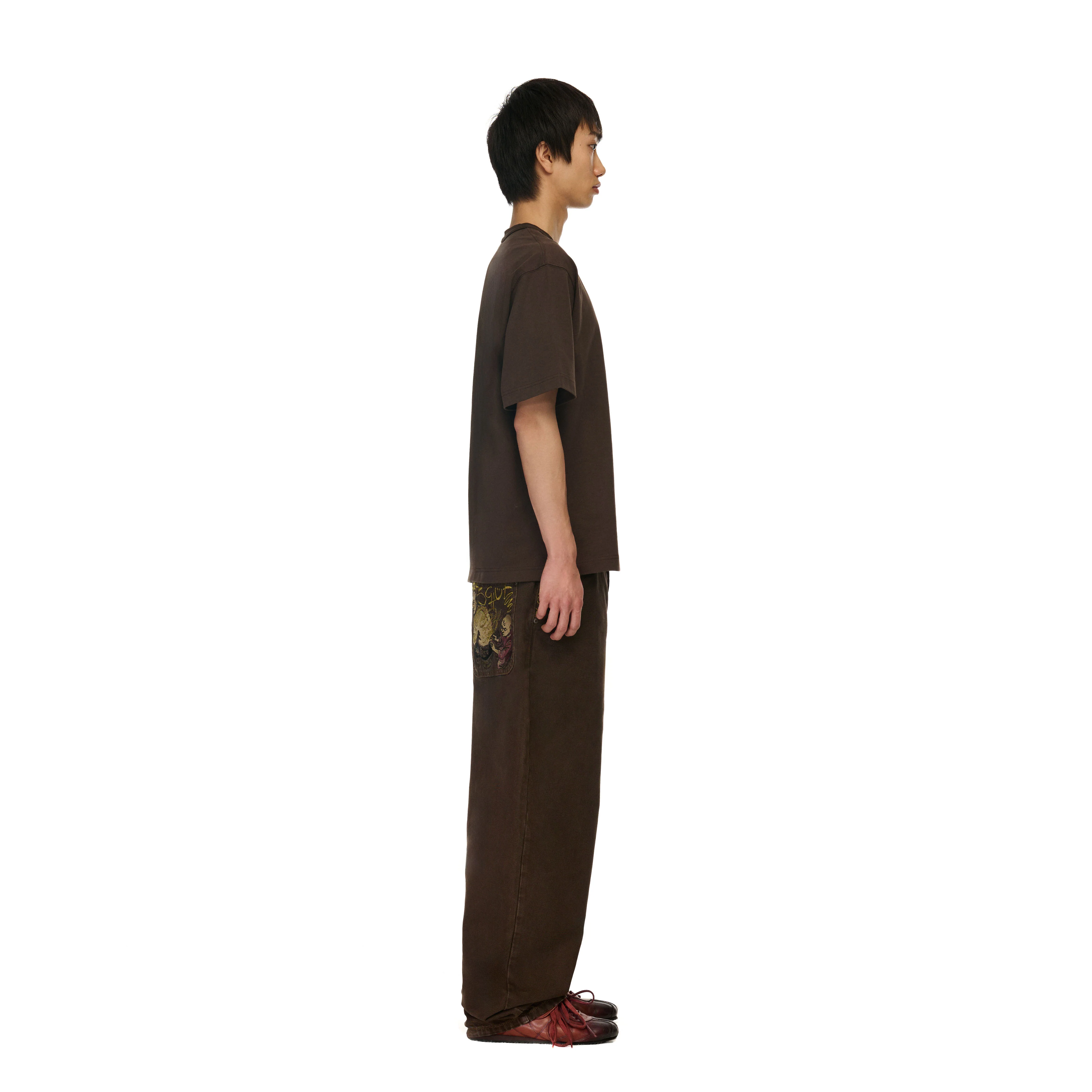 "yakuza" brown washed Denim - Image 10