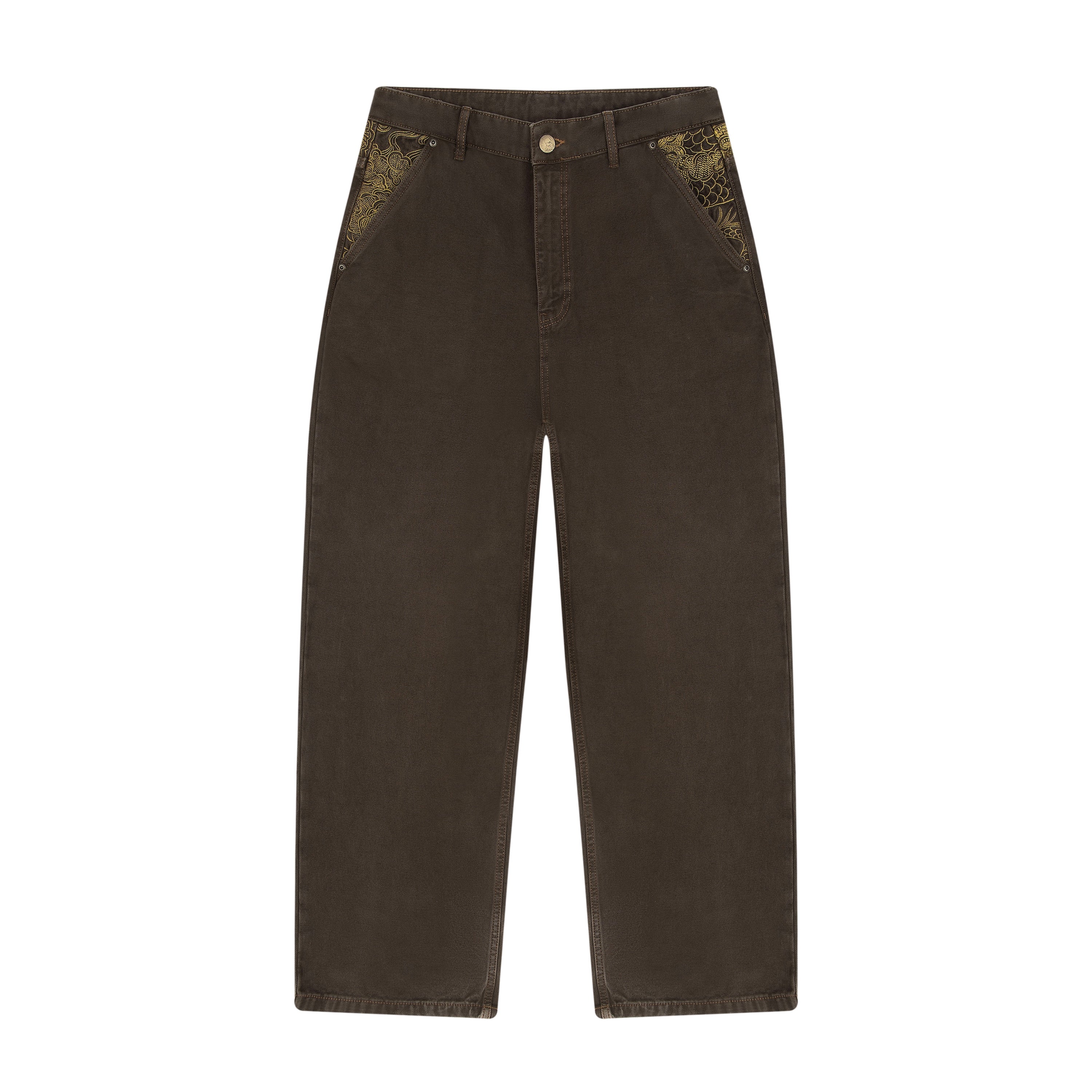 "yakuza" brown washed Denim - Image 2