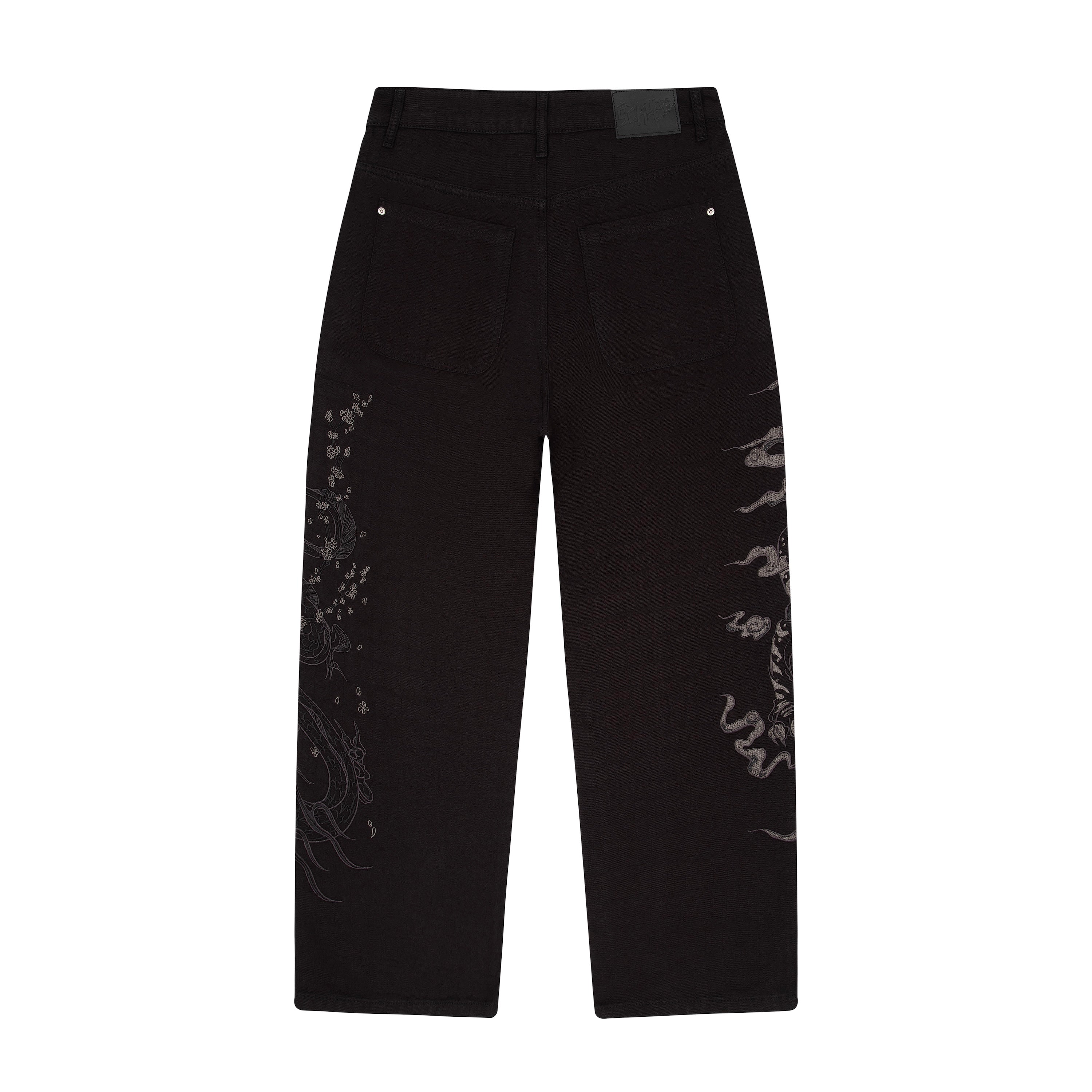 "yakuza" Denim black 01 - Image 2