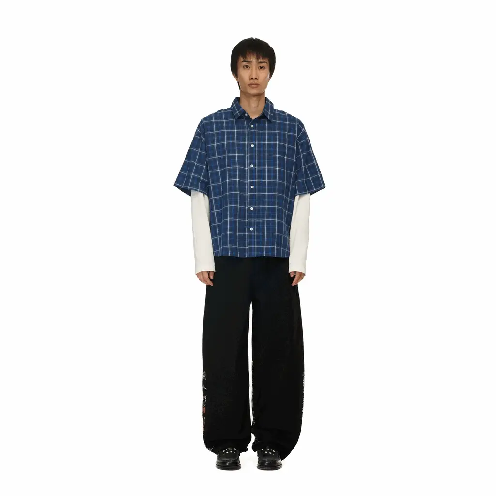 "yakuza" Denim black 02 - Image 13