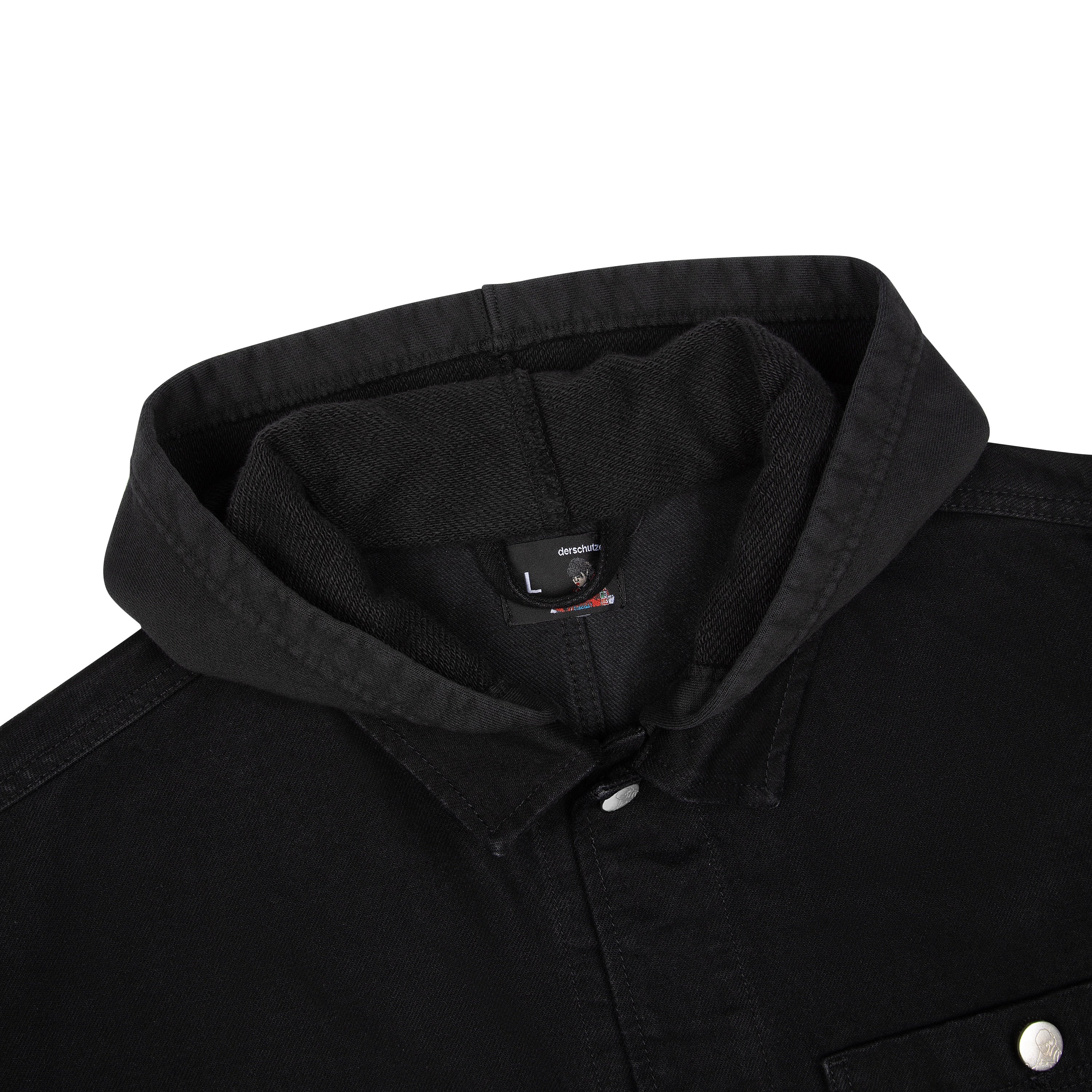 "yakuza" denim Jacket black - Image 3