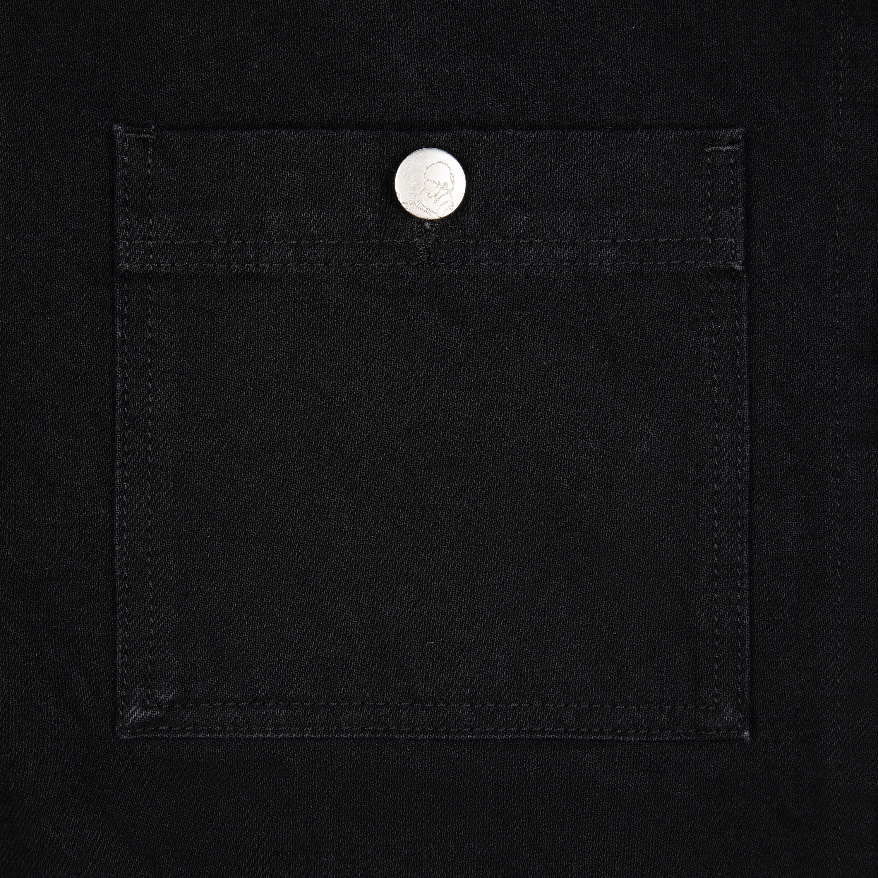 "yakuza" denim Jacket black - Image 8