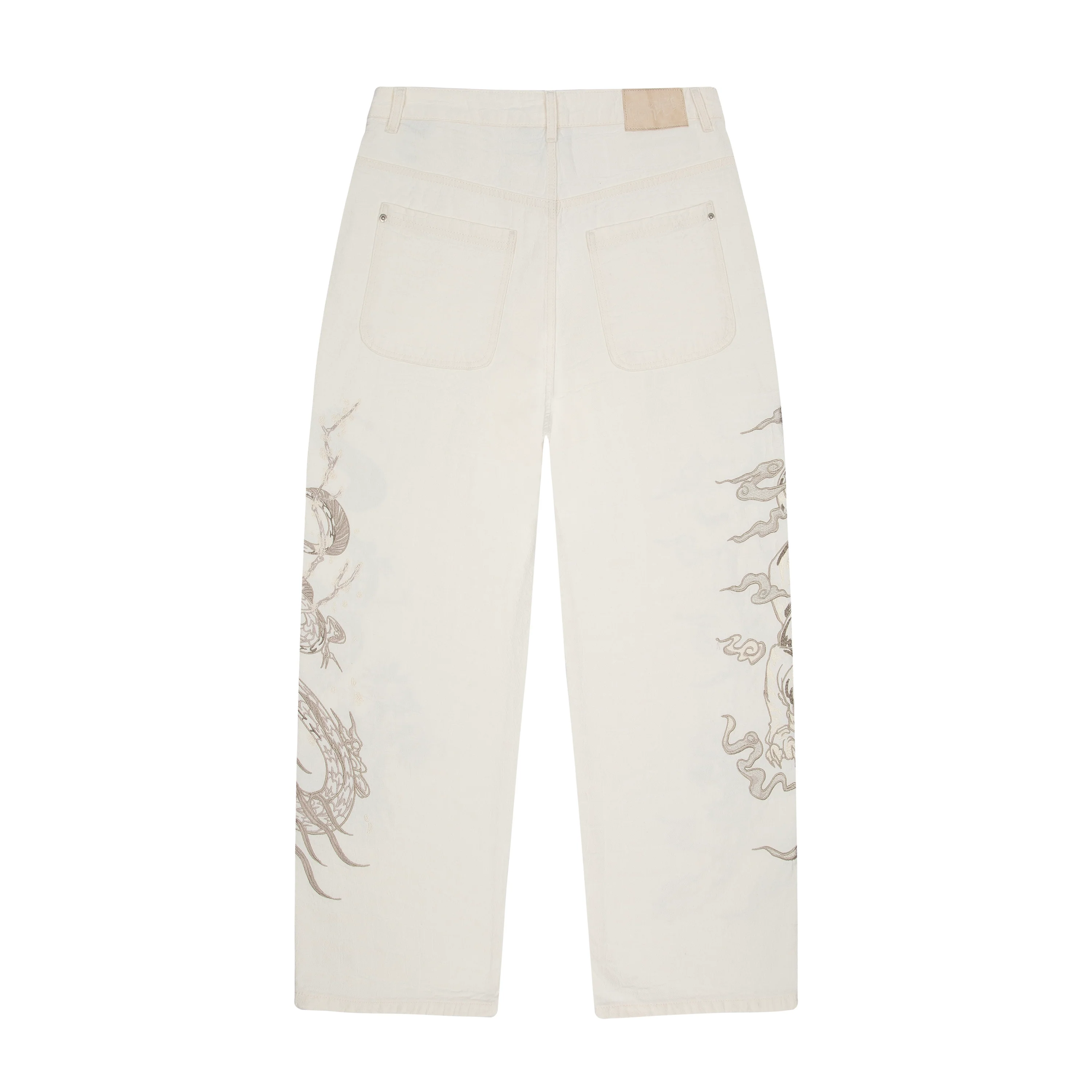 "yakuza" Denim off white - Image 2