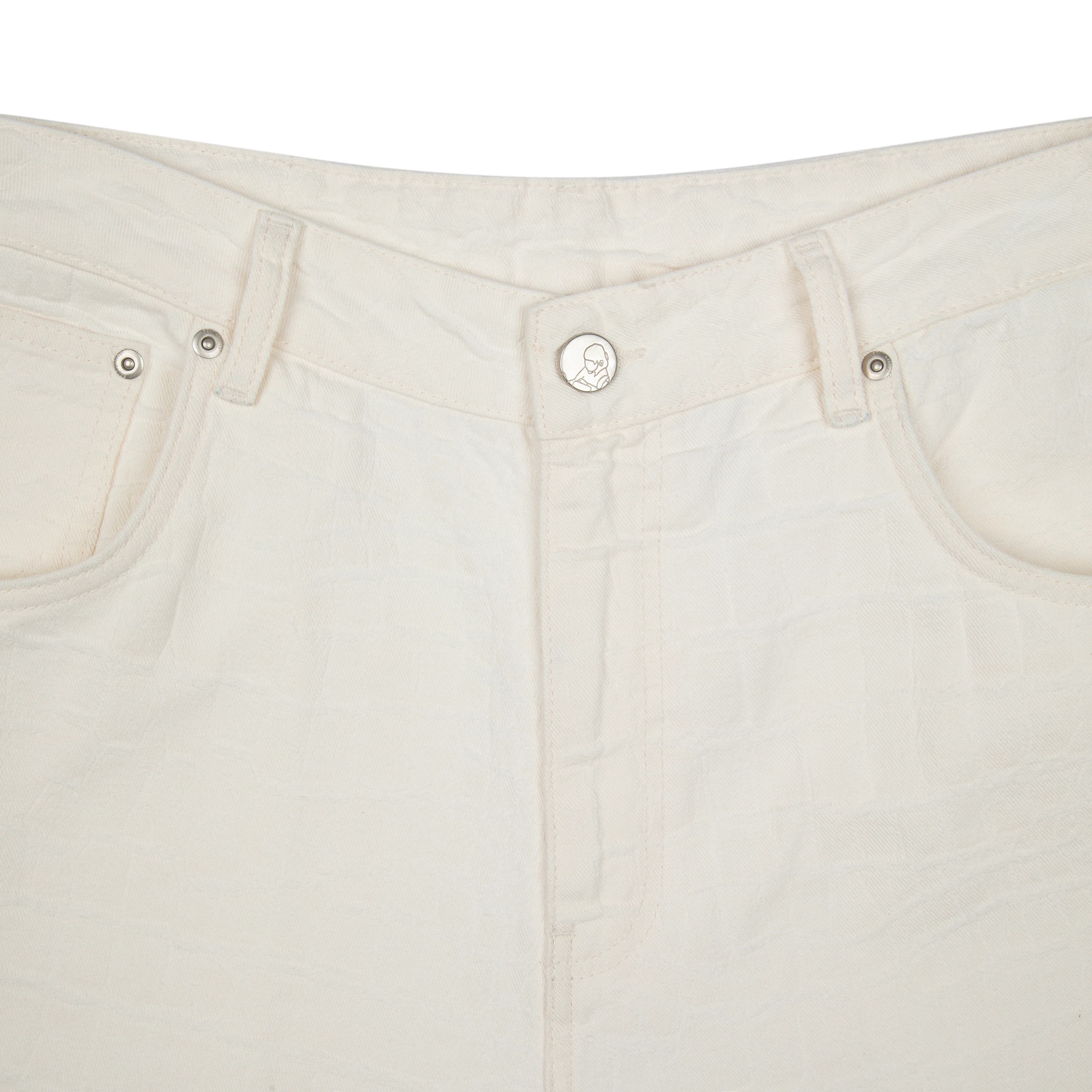 "yakuza" Denim off white - Image 4