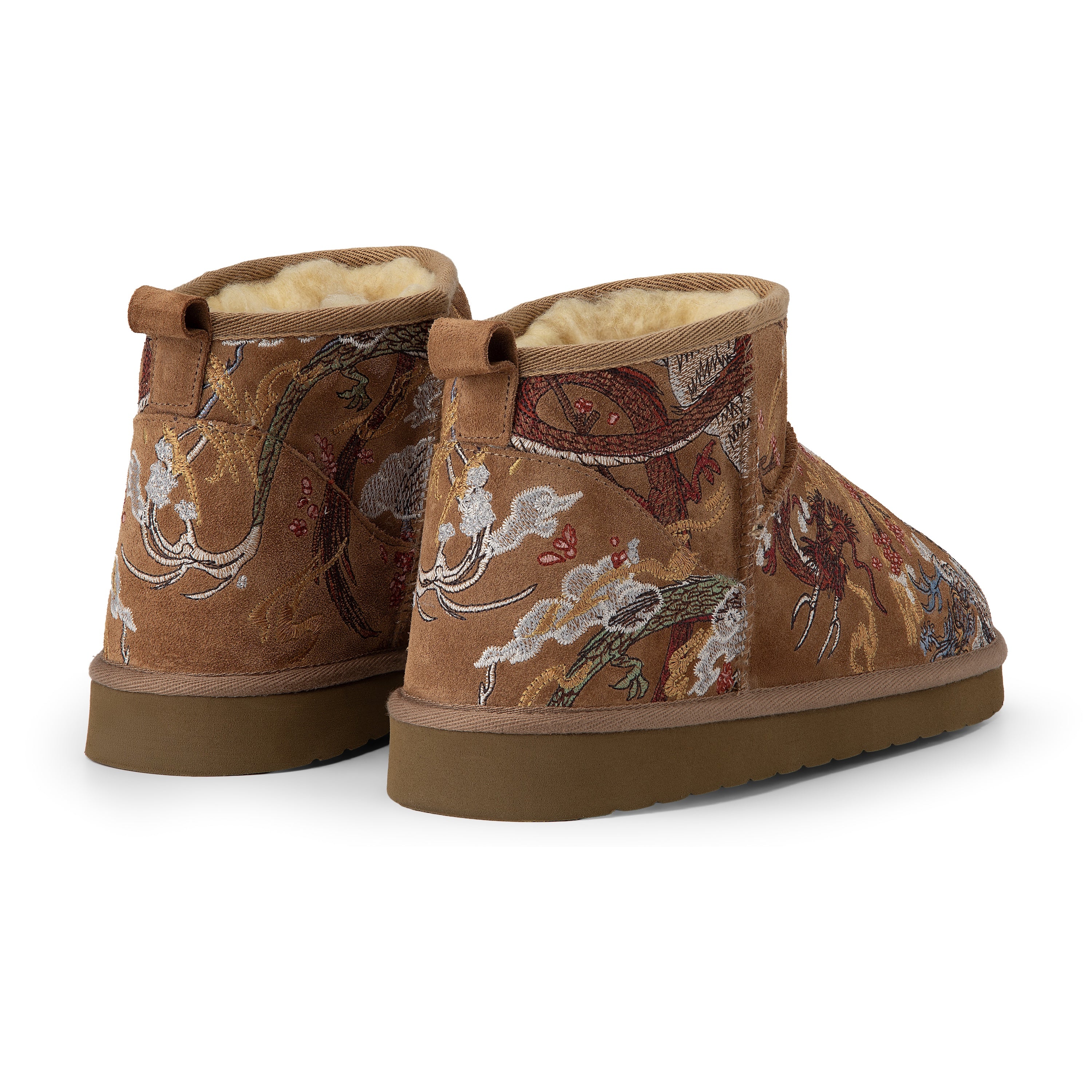 "yakuza" fur-lined Boots - Image 4