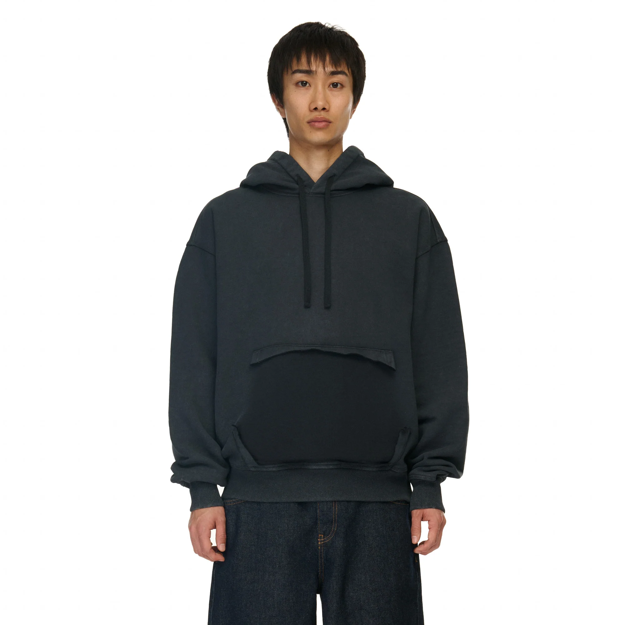 "yakuza" Hoodie black 01 - Image 7