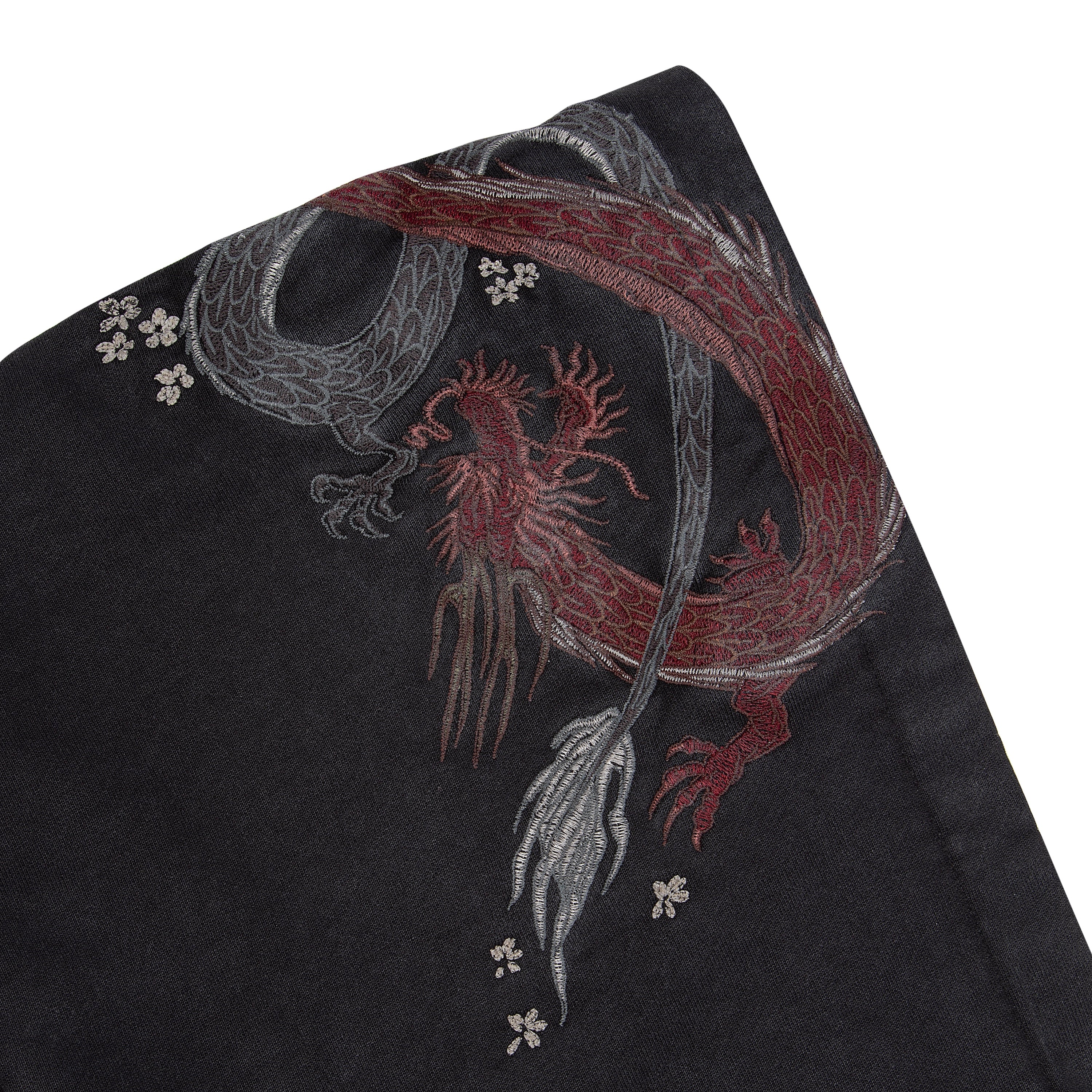 "yakuza" Hoodie black 02 - Image 6