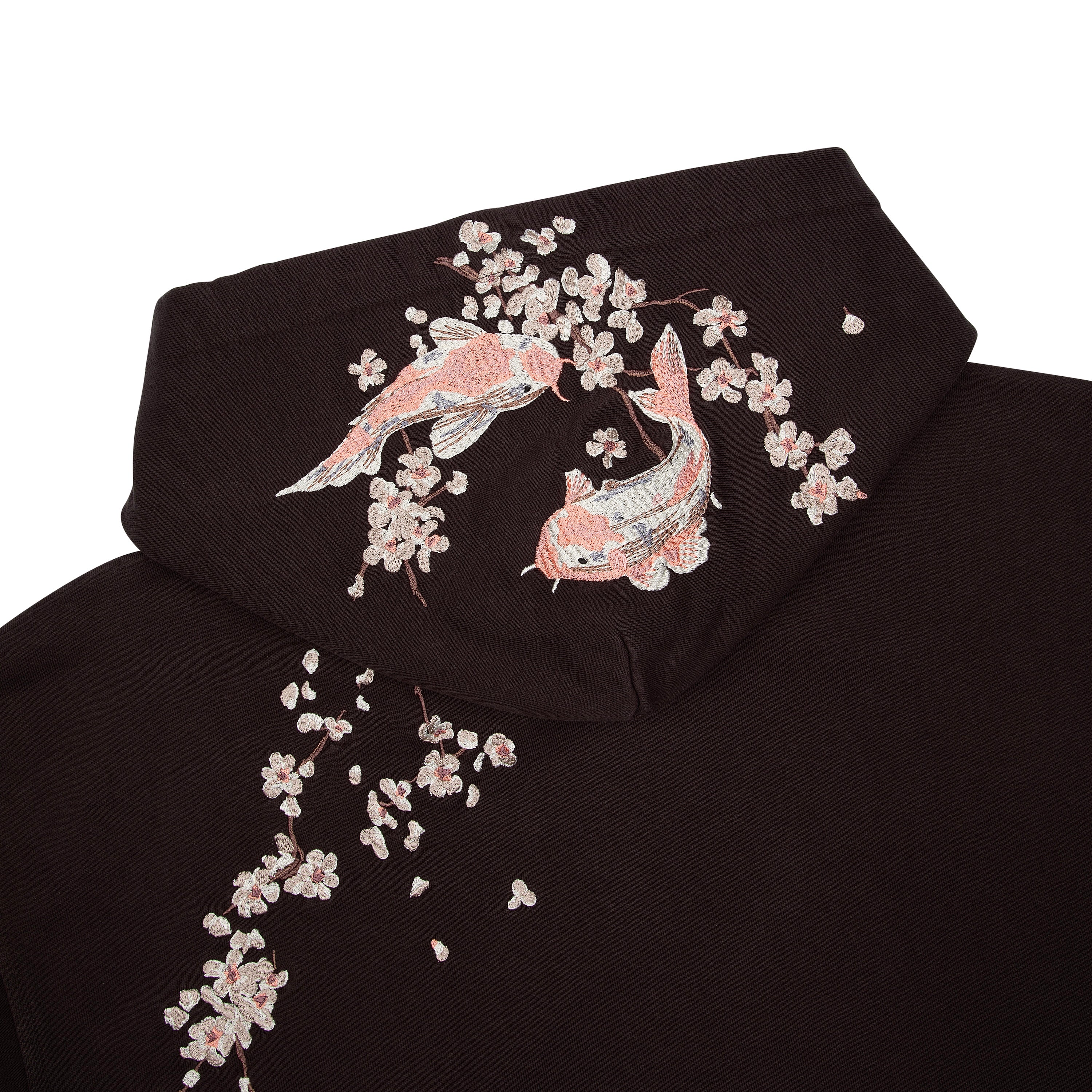 "yakuza" Hoodie brown - Image 6