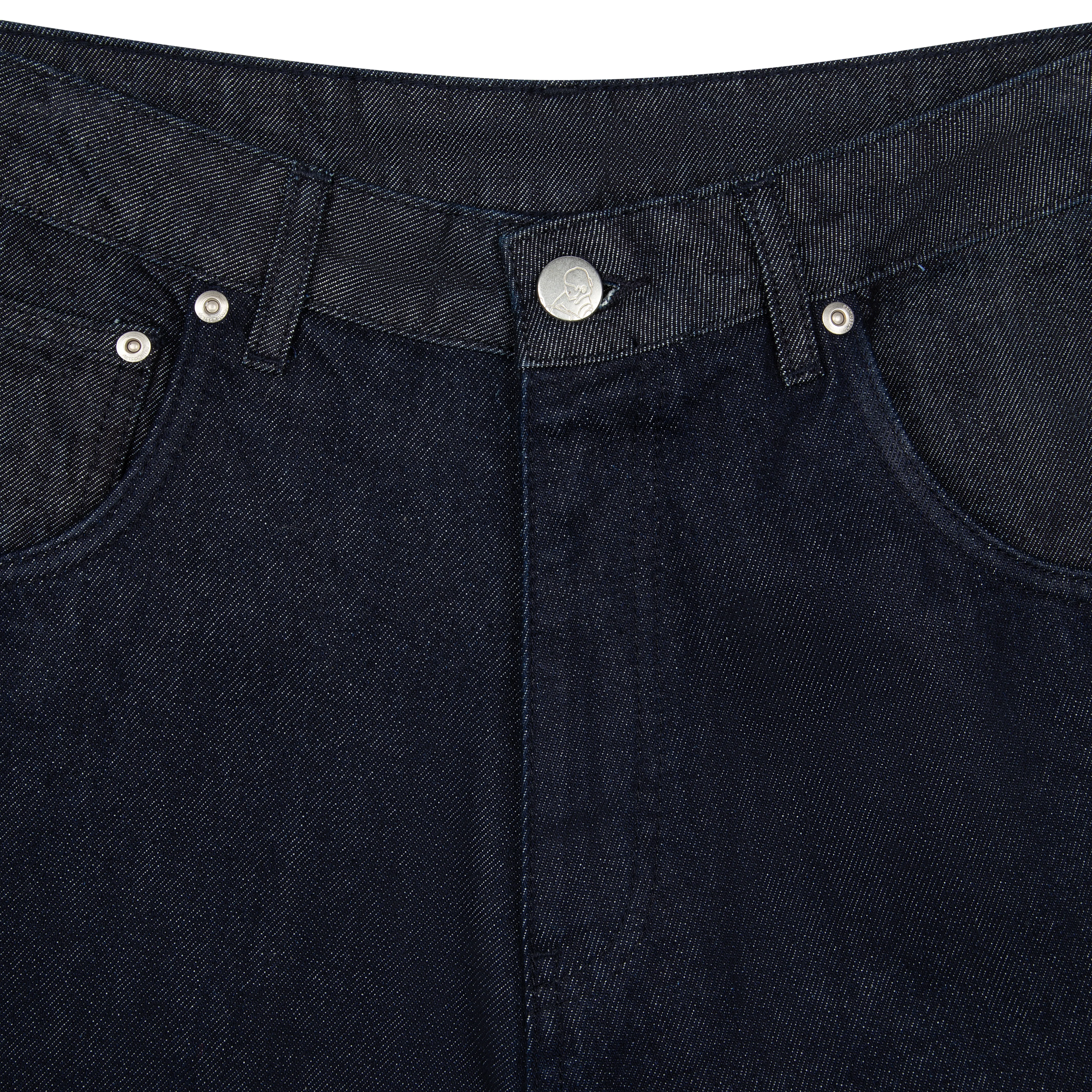 "yakuza" indigo raw Denim - Image 4