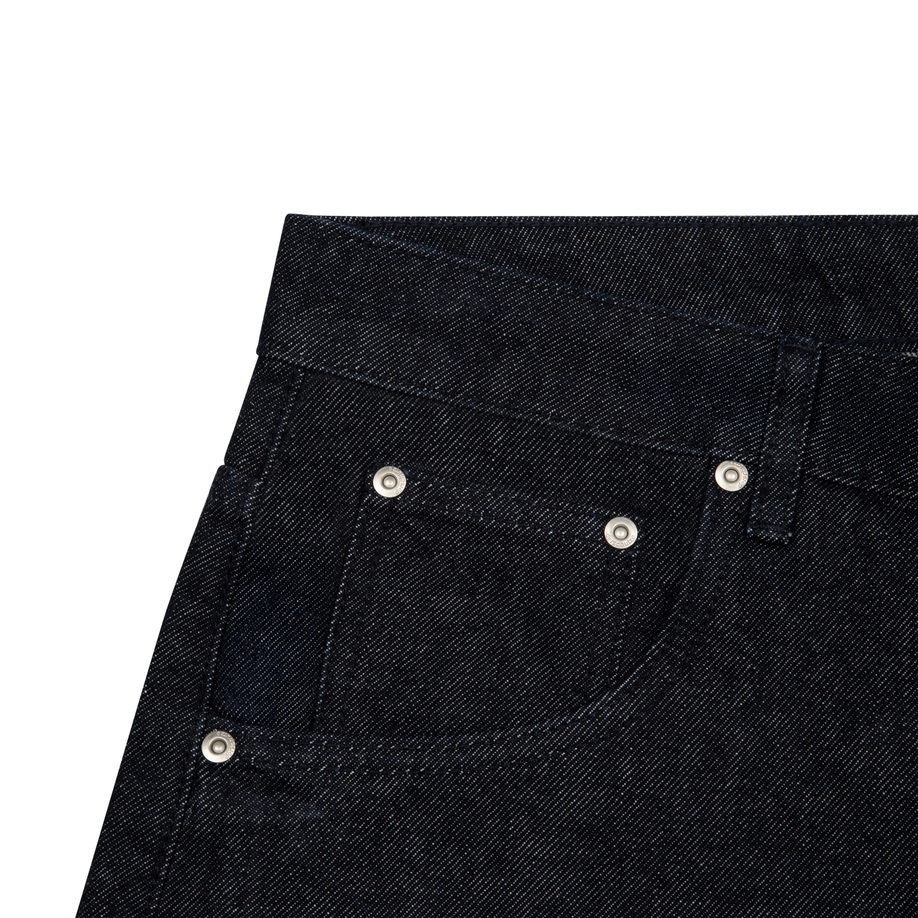 "yakuza" indigo raw Jorts 02 - Image 3