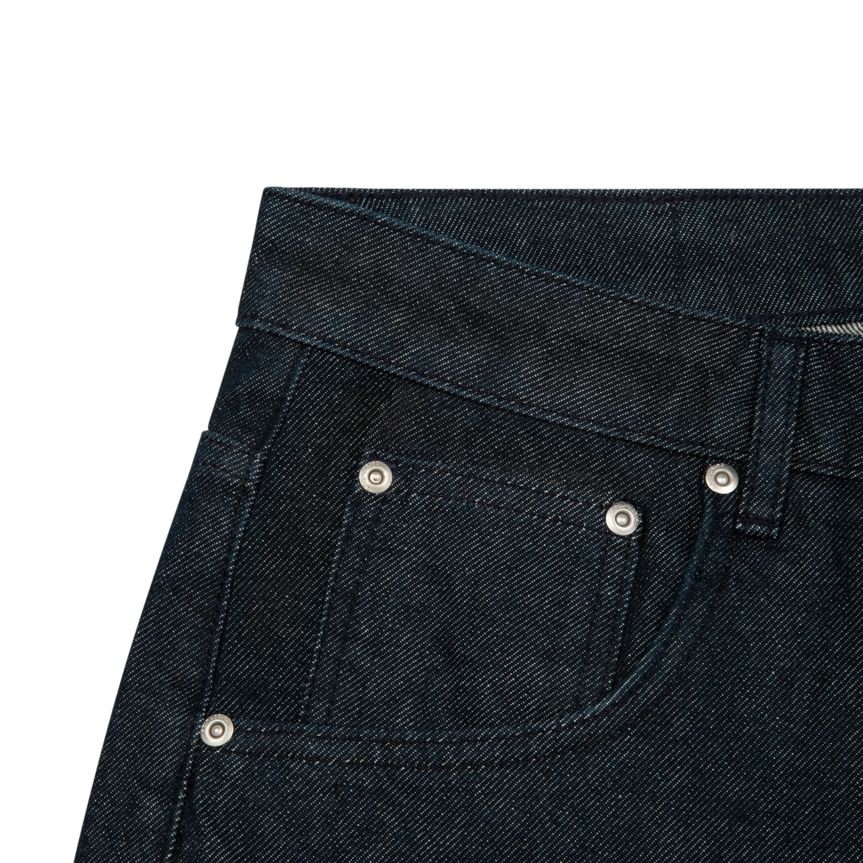 "yakuza" indigo raw Jorts 04 - Image 3