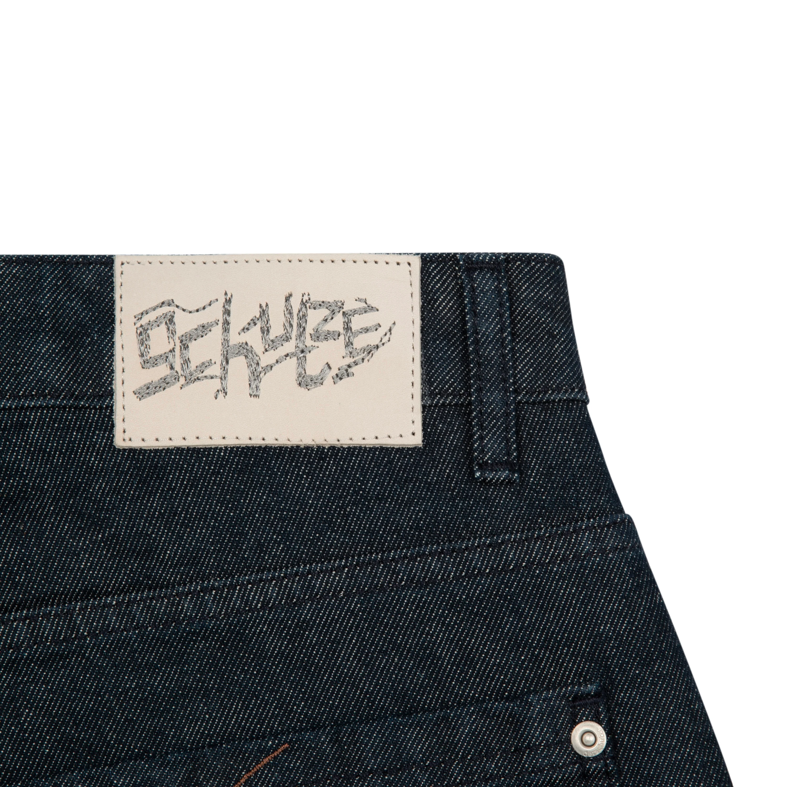 "yakuza" indigo raw Jorts 04 - Image 7