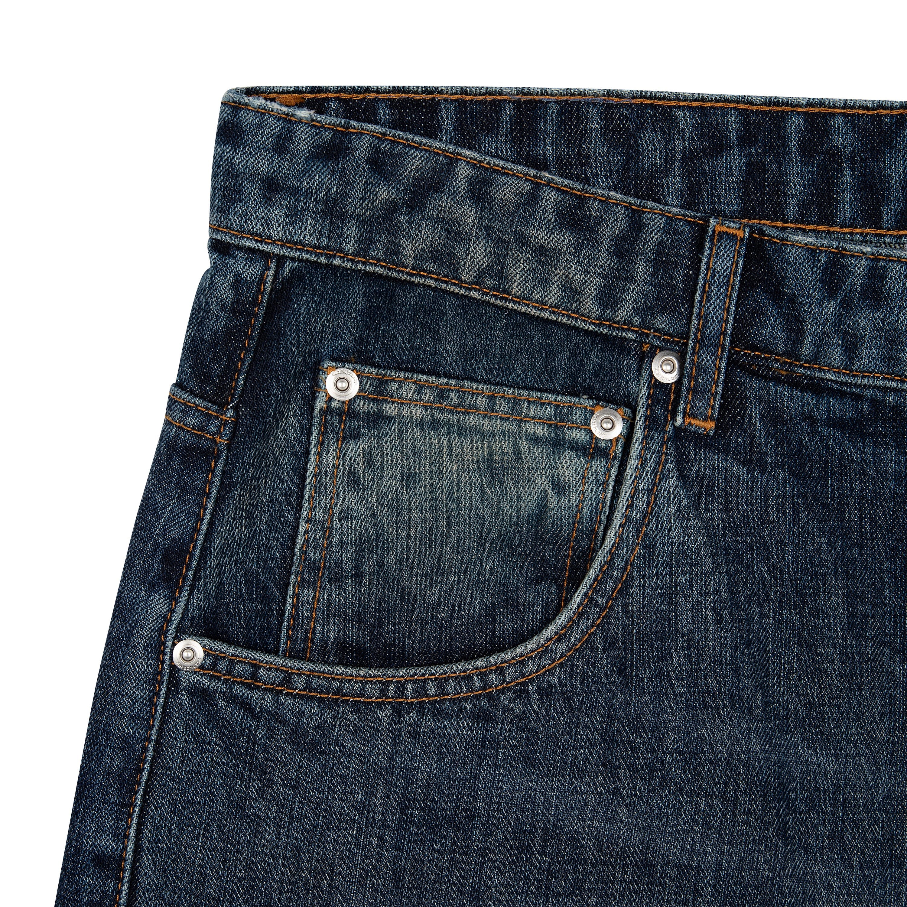 "yakuza" indigo washed Denim - Image 3