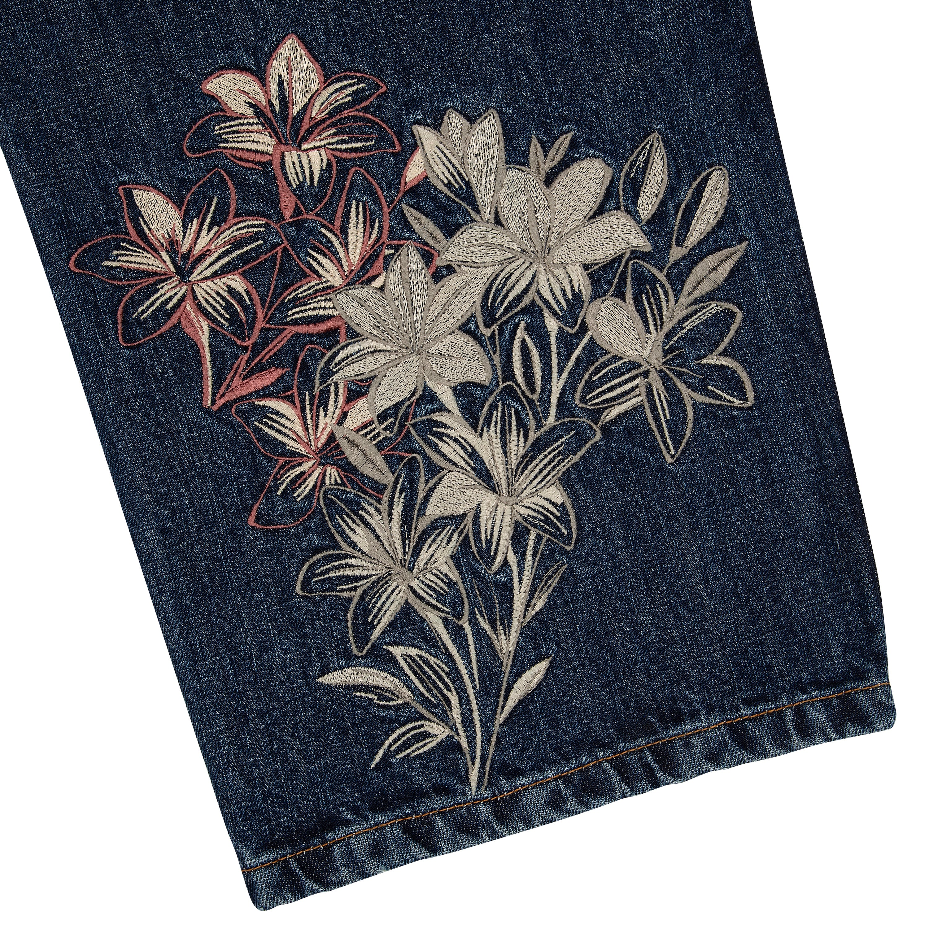 "yakuza" indigo washed Denim - Image 7