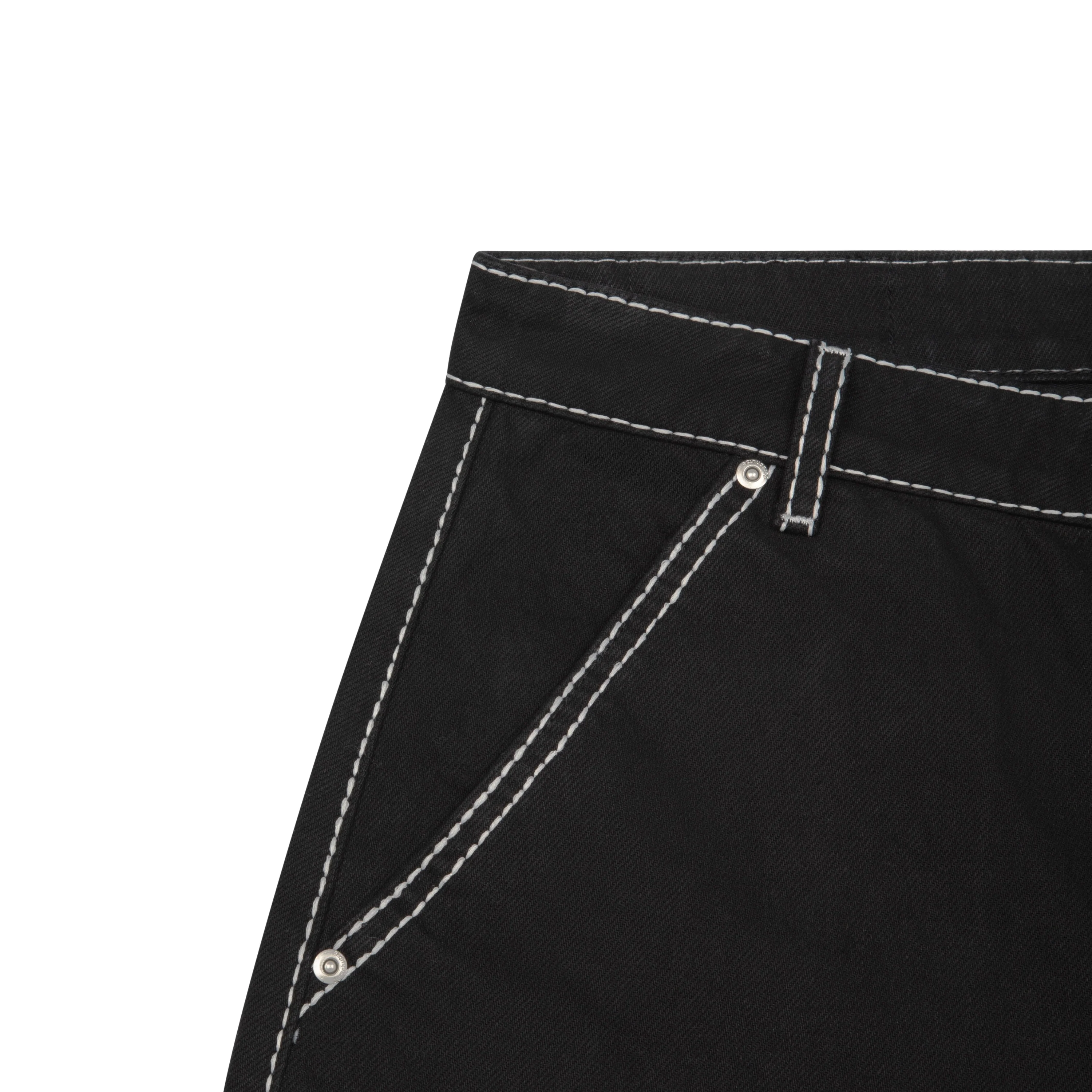 "yakuza" Jorts black 01 - Image 3