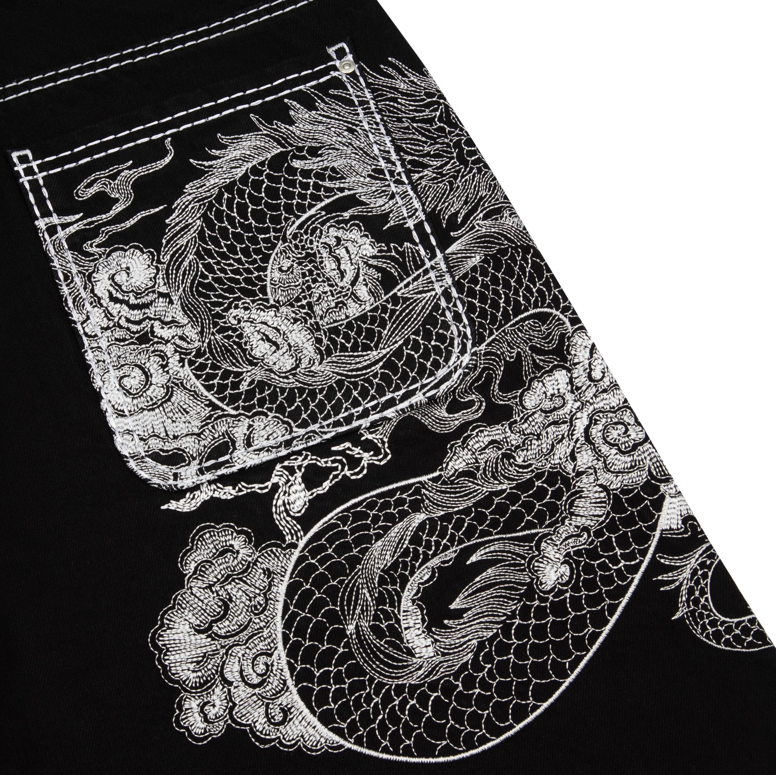 "yakuza" Jorts black 02 - Image 5