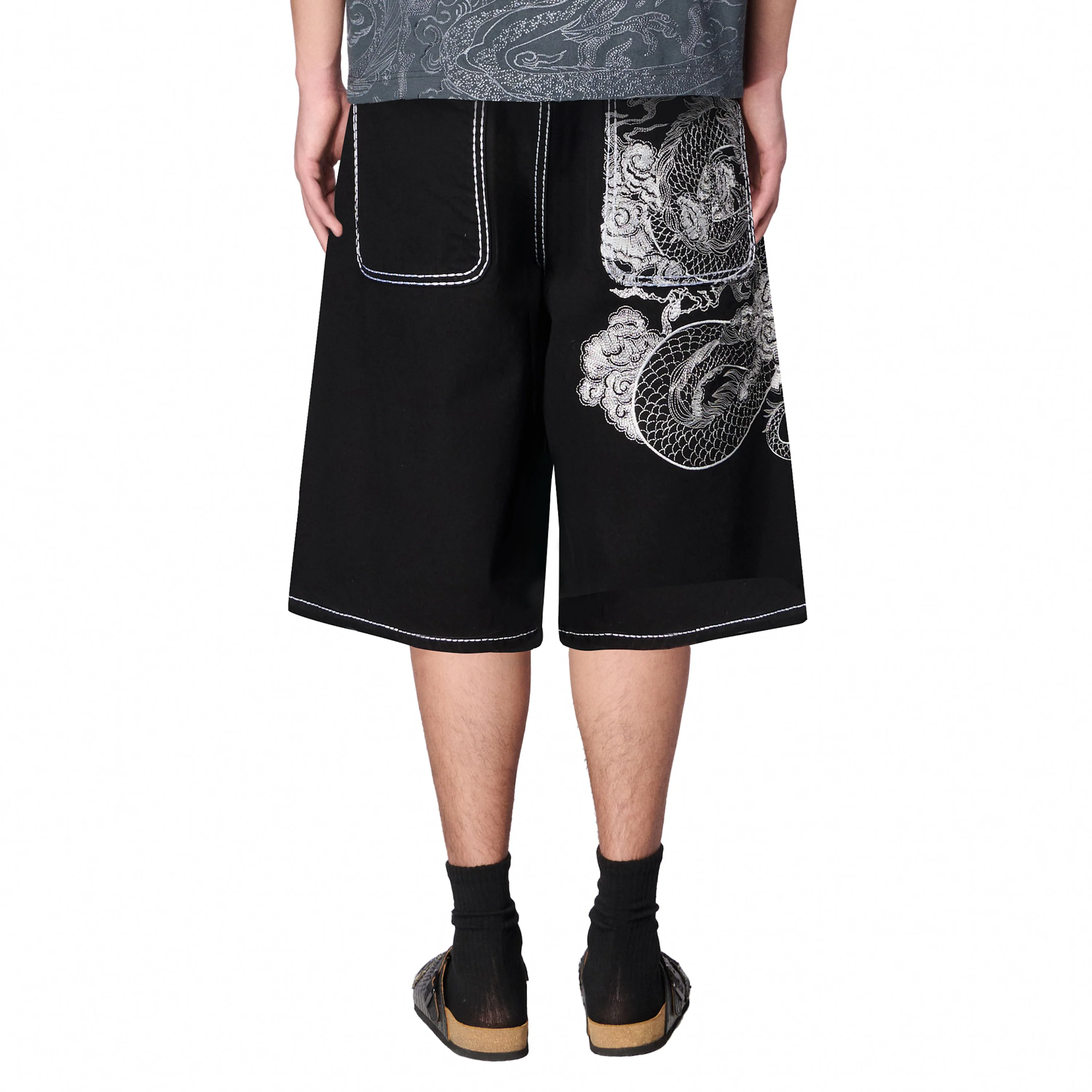 "yakuza" Jorts black 02 - Image 9