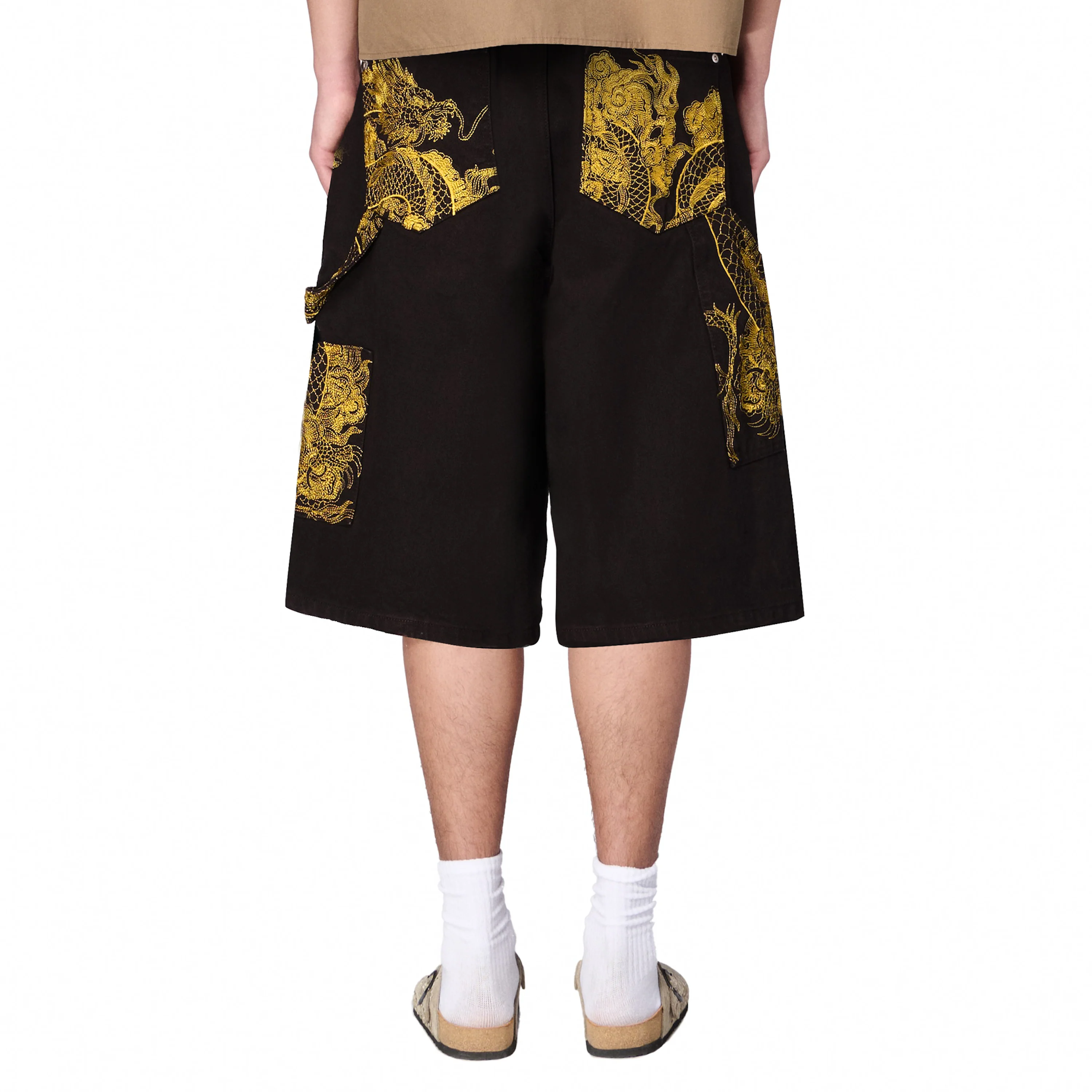 "yakuza" Jorts brown - Image 10
