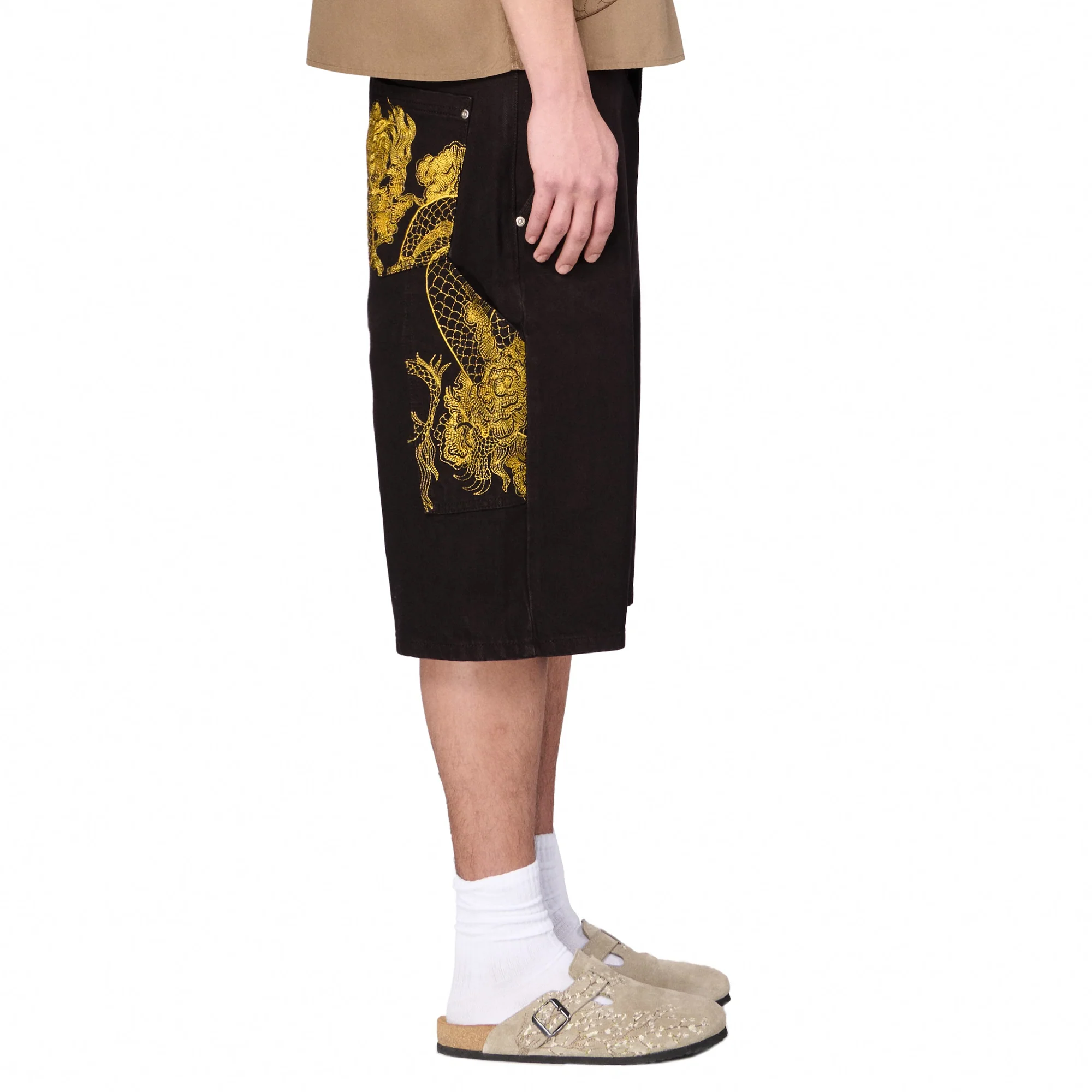 "yakuza" Jorts brown - Image 11