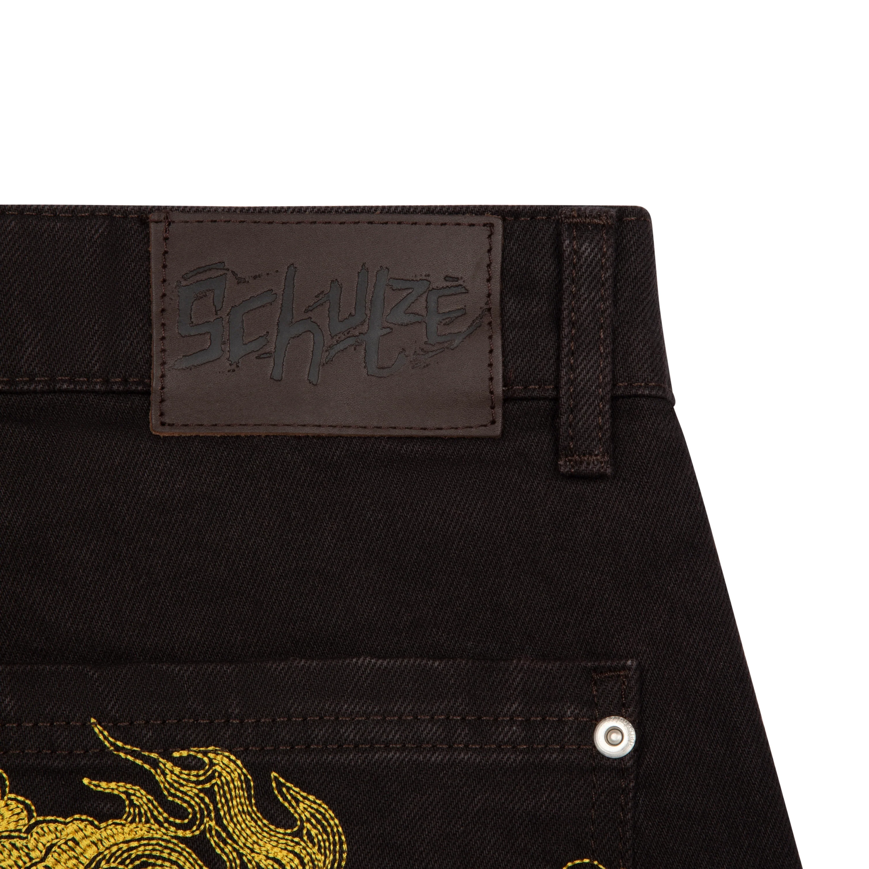 "yakuza" Jorts brown - Image 7