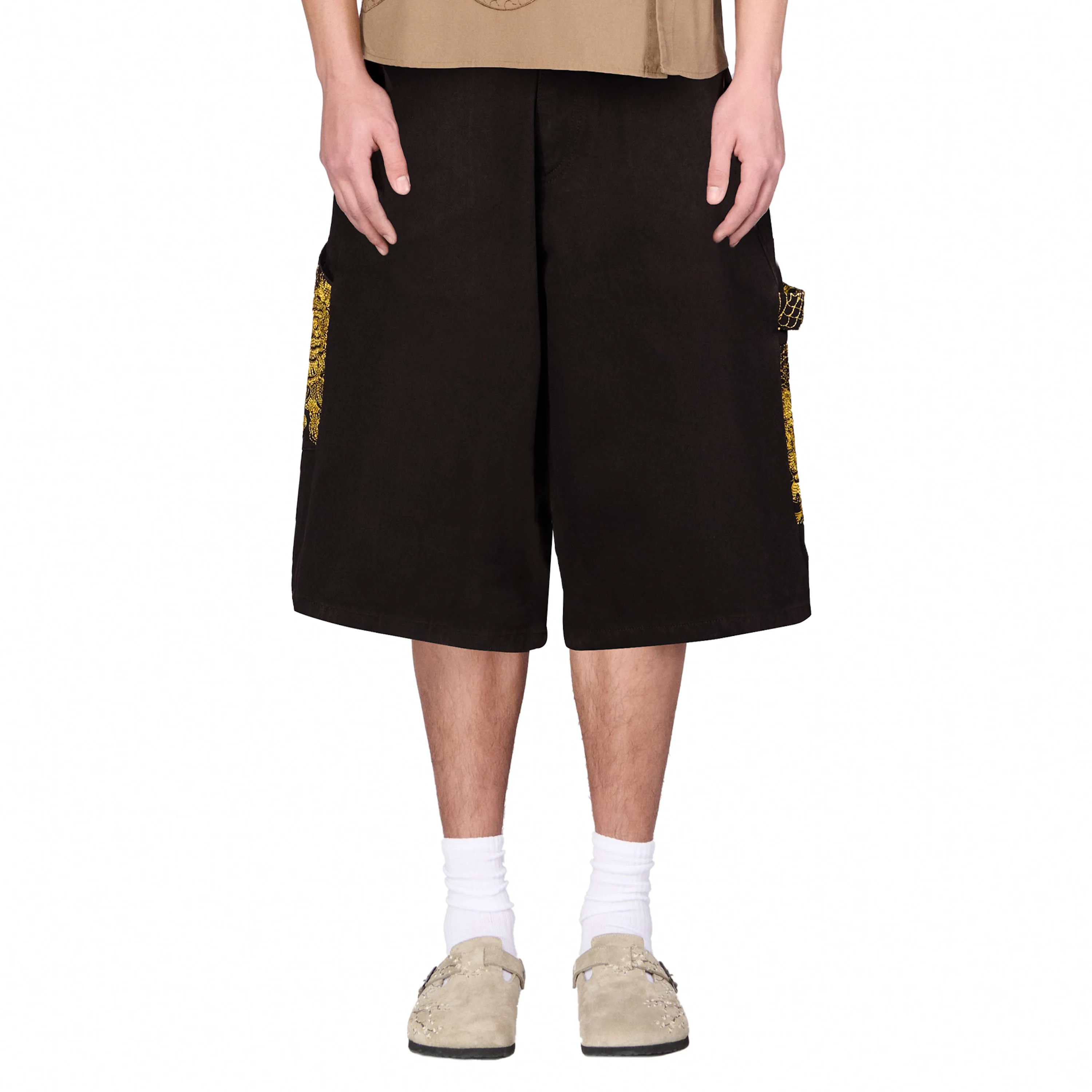 "yakuza" Jorts brown - Image 8