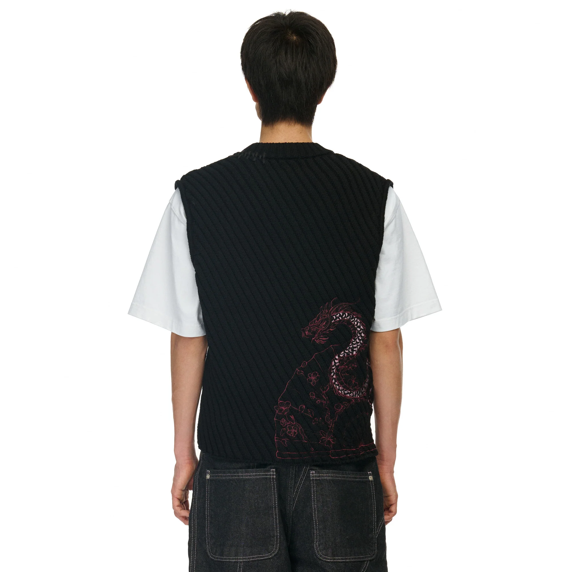 "yakuza" Knit vest - Image 10