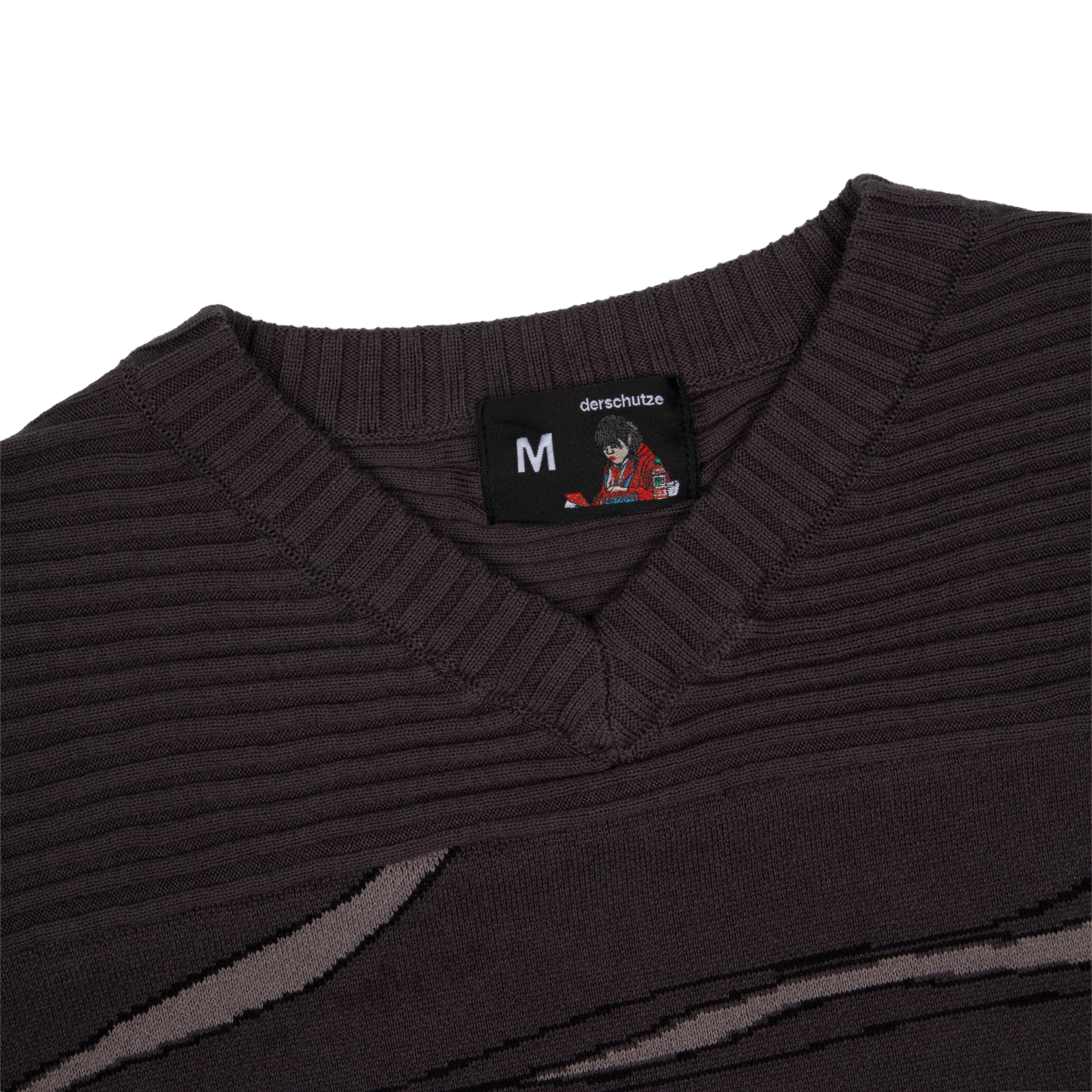 "yakuza" Layered knitted Jersey - Image 3