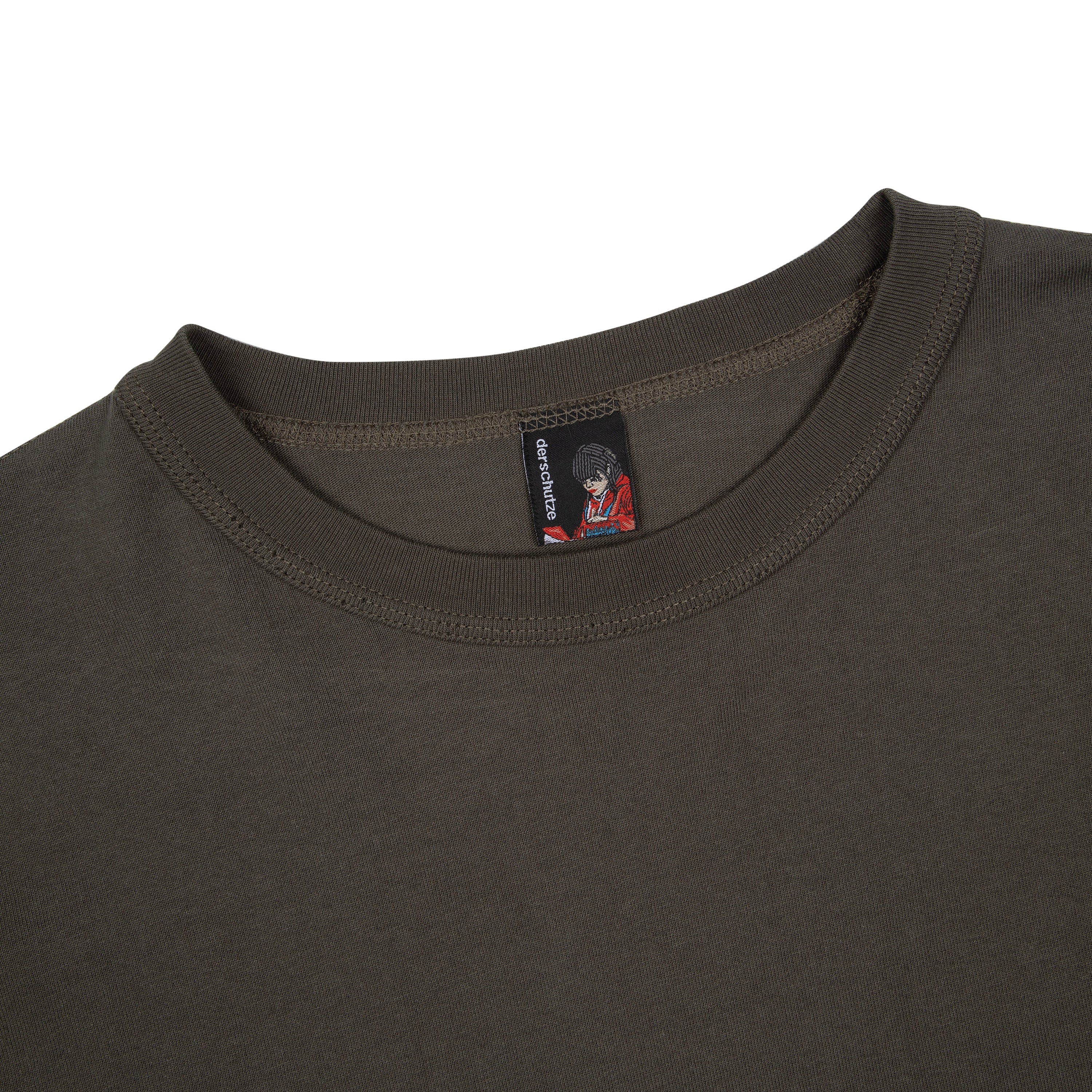 "yakuza" layered Longsleeve khaki - Image 3