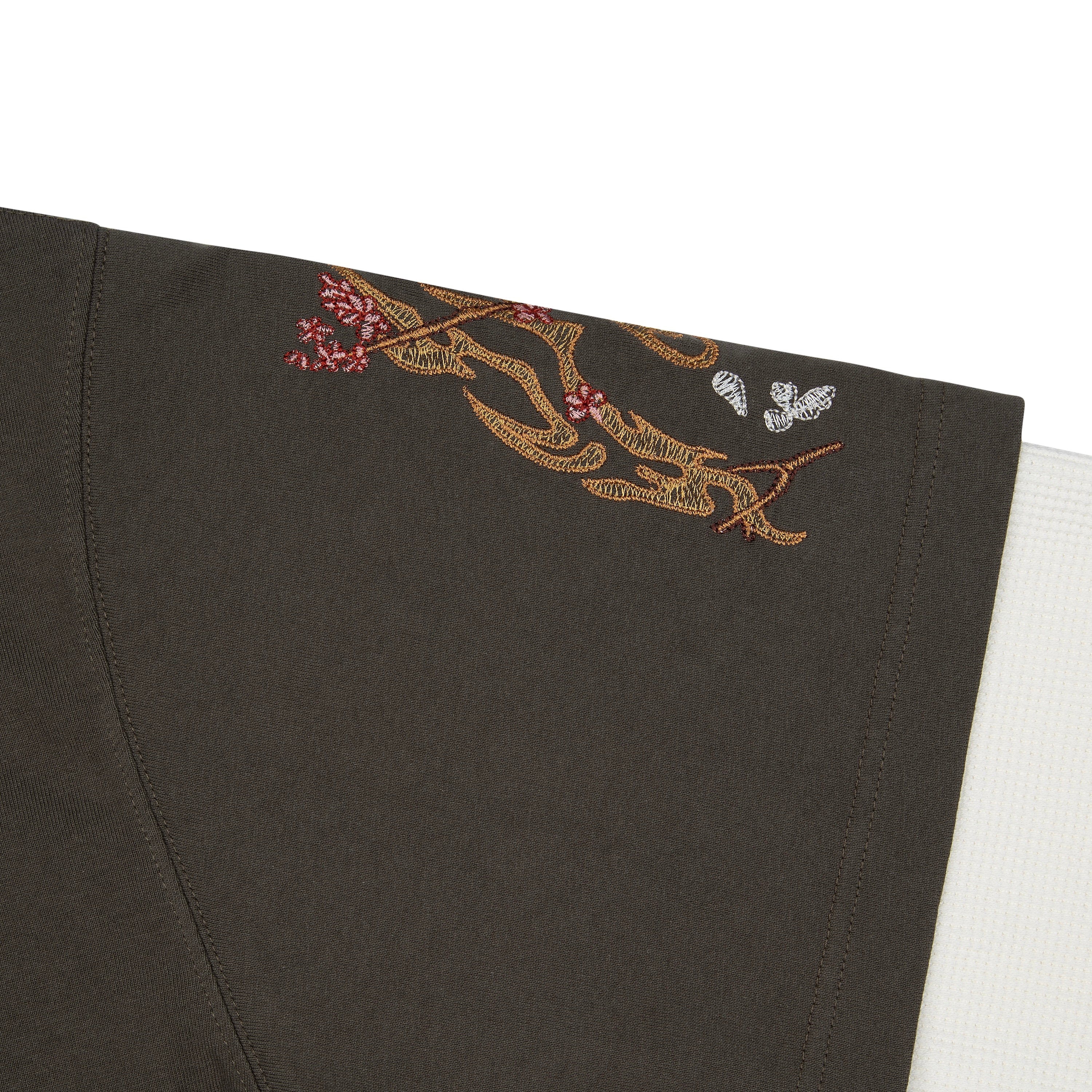 "yakuza" layered Longsleeve khaki - Image 5