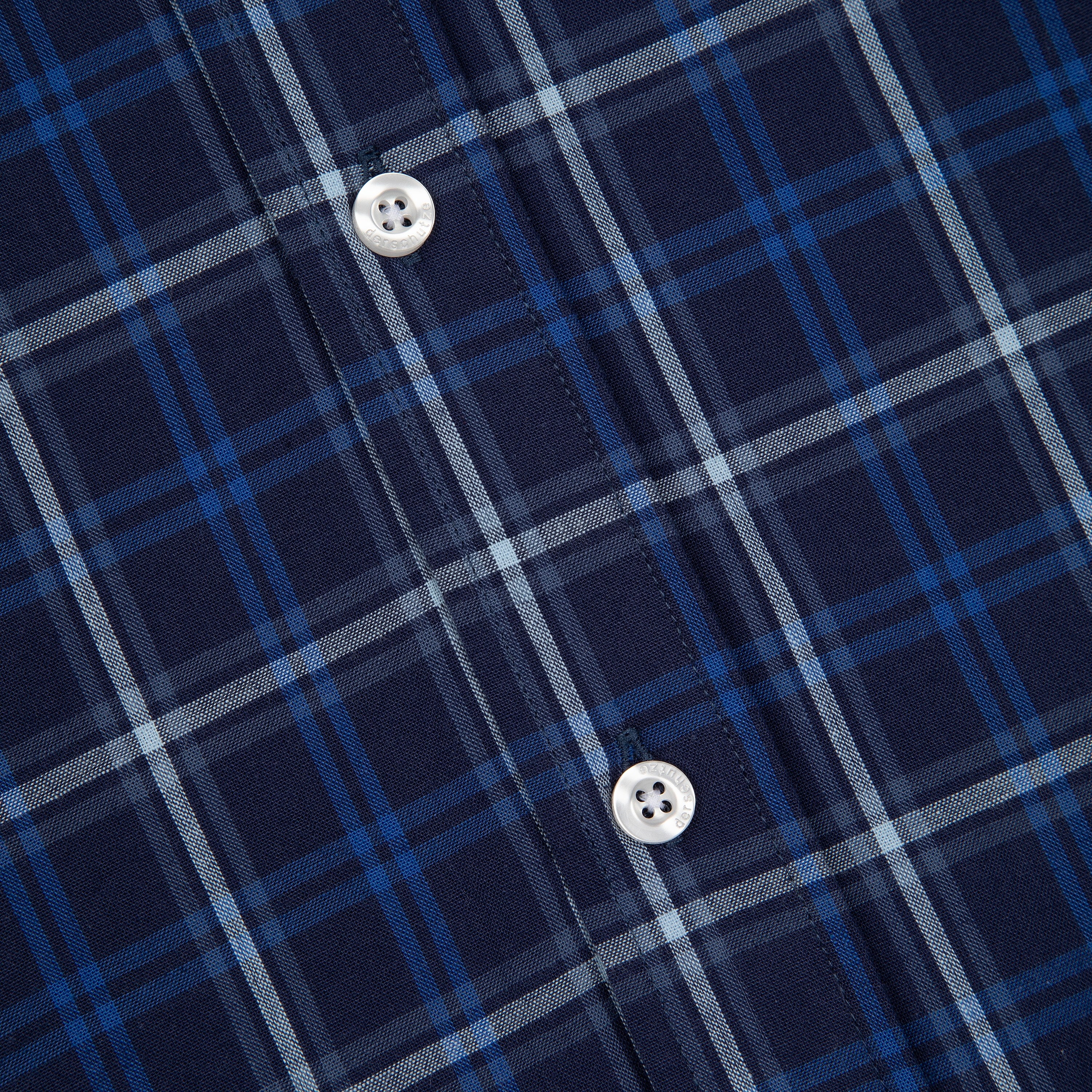 "yakuza" layered Shirt navy - Image 9