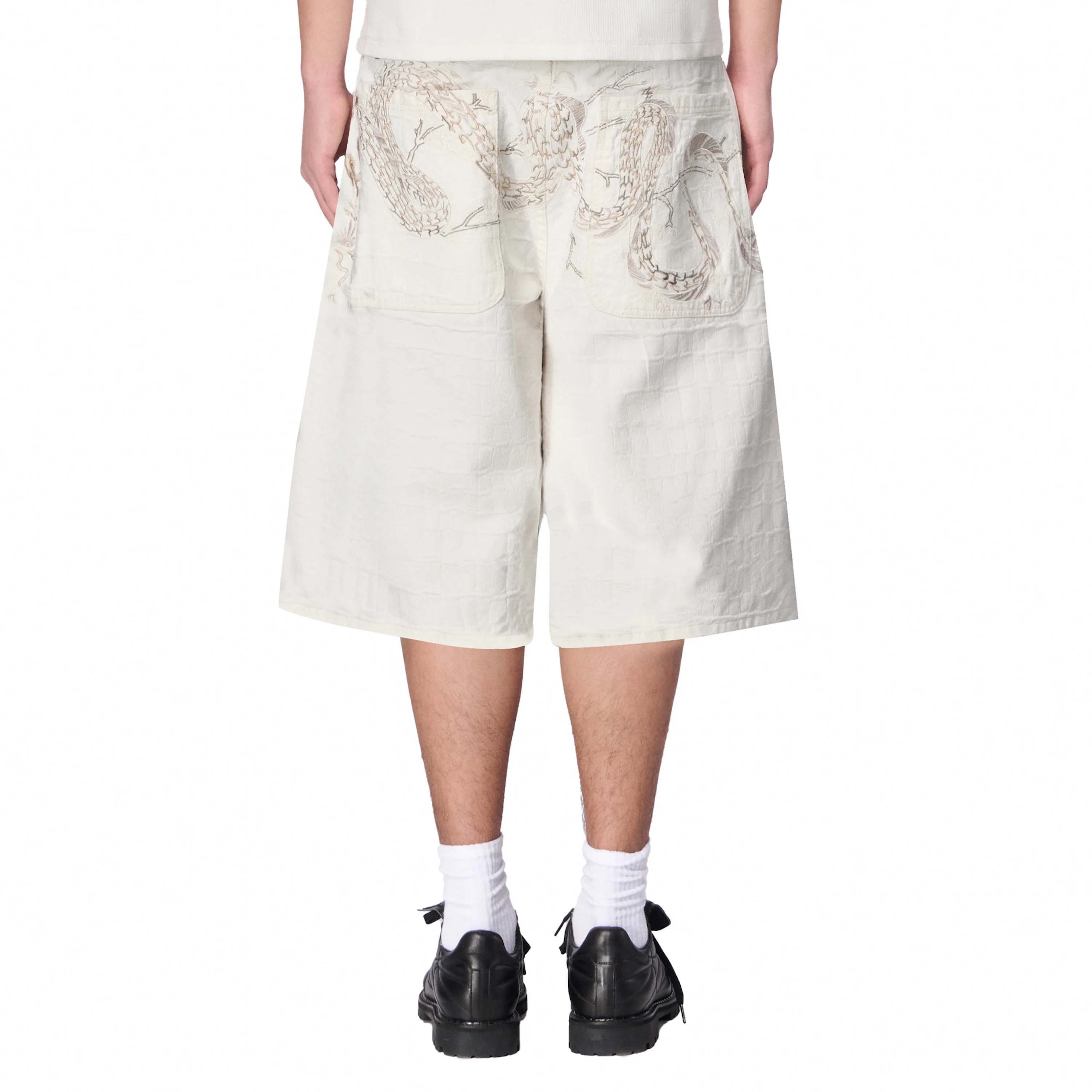 "yakuza" off white Jorts - Image 10