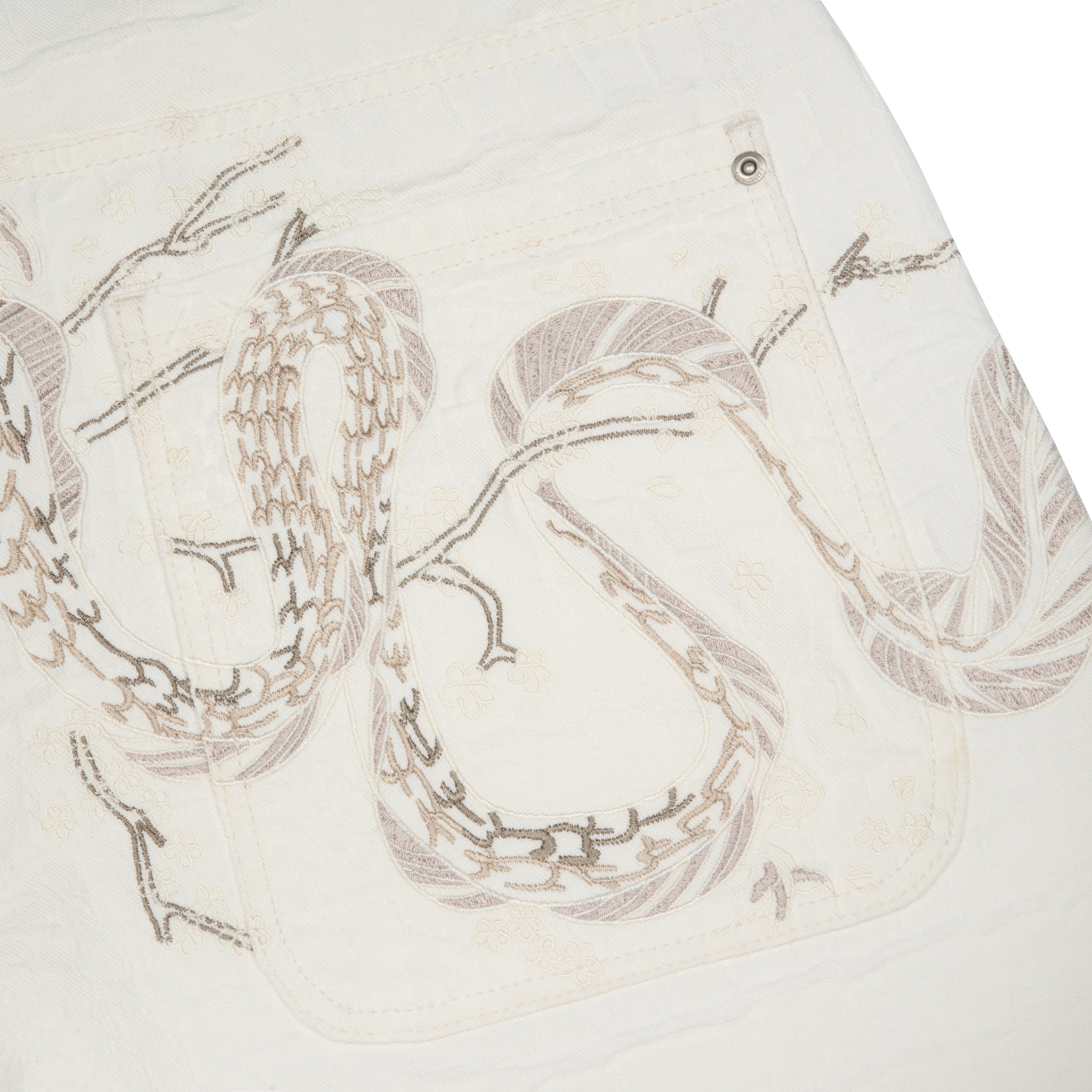"yakuza" off white Jorts - Image 6