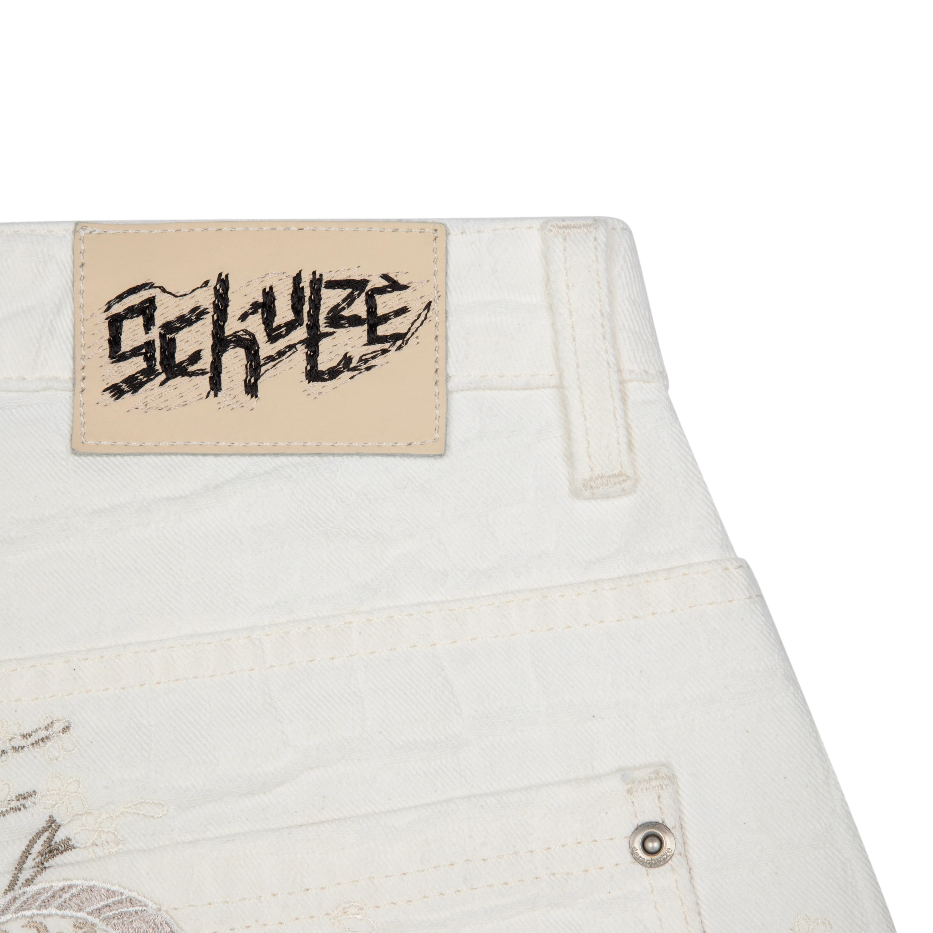 "yakuza" off white Jorts - Image 7