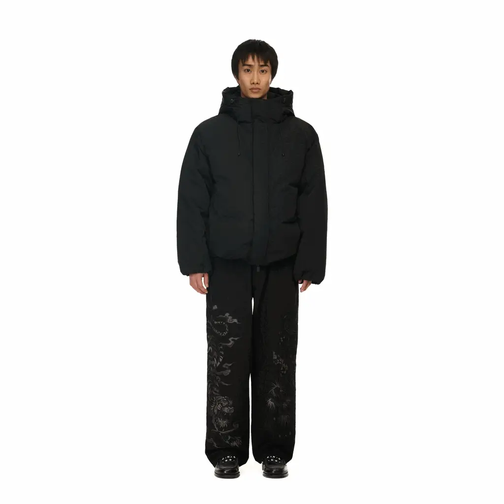 "yakuza" down Puffer jacket black - Image 14