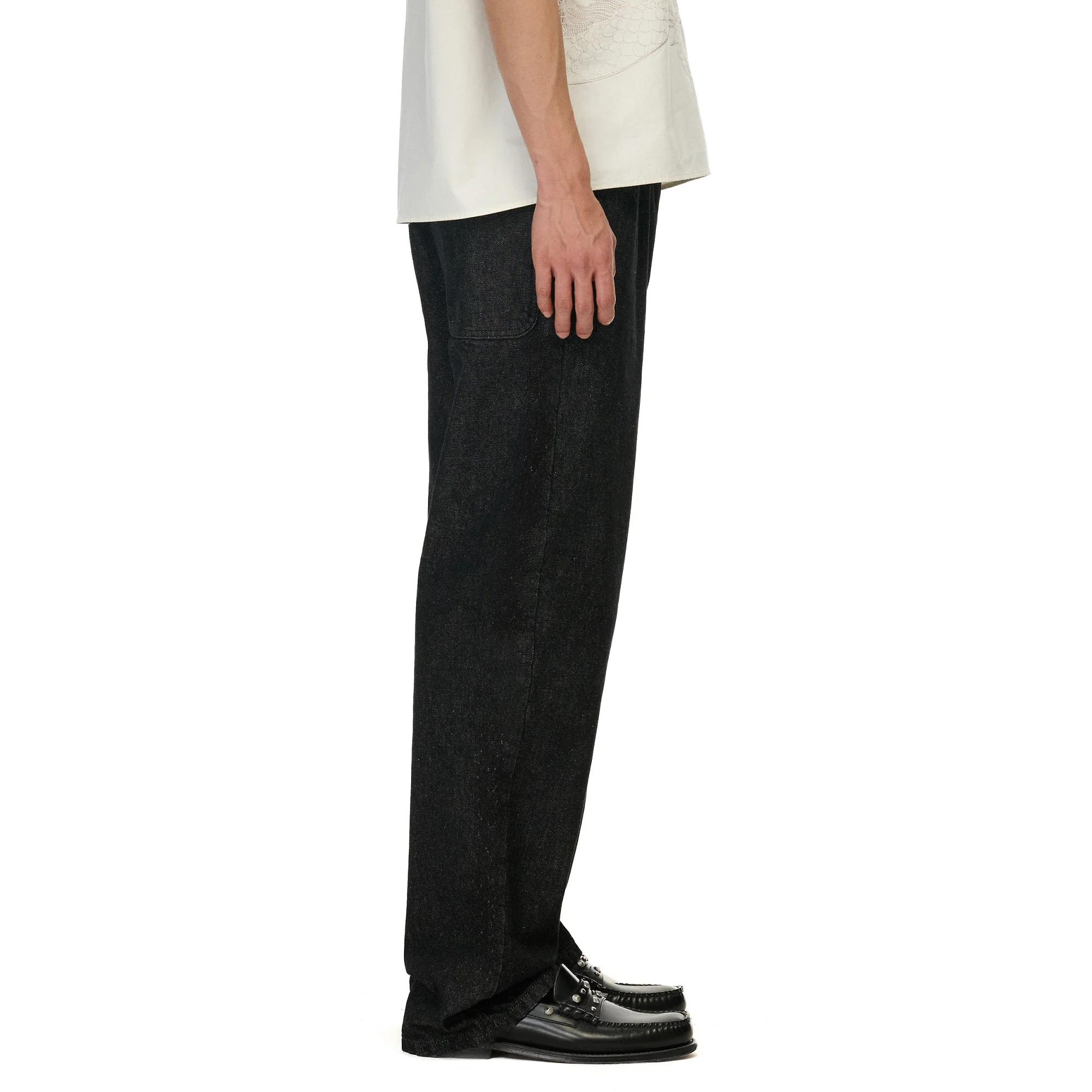 "yakuza" raw Denim black 01 - Image 13