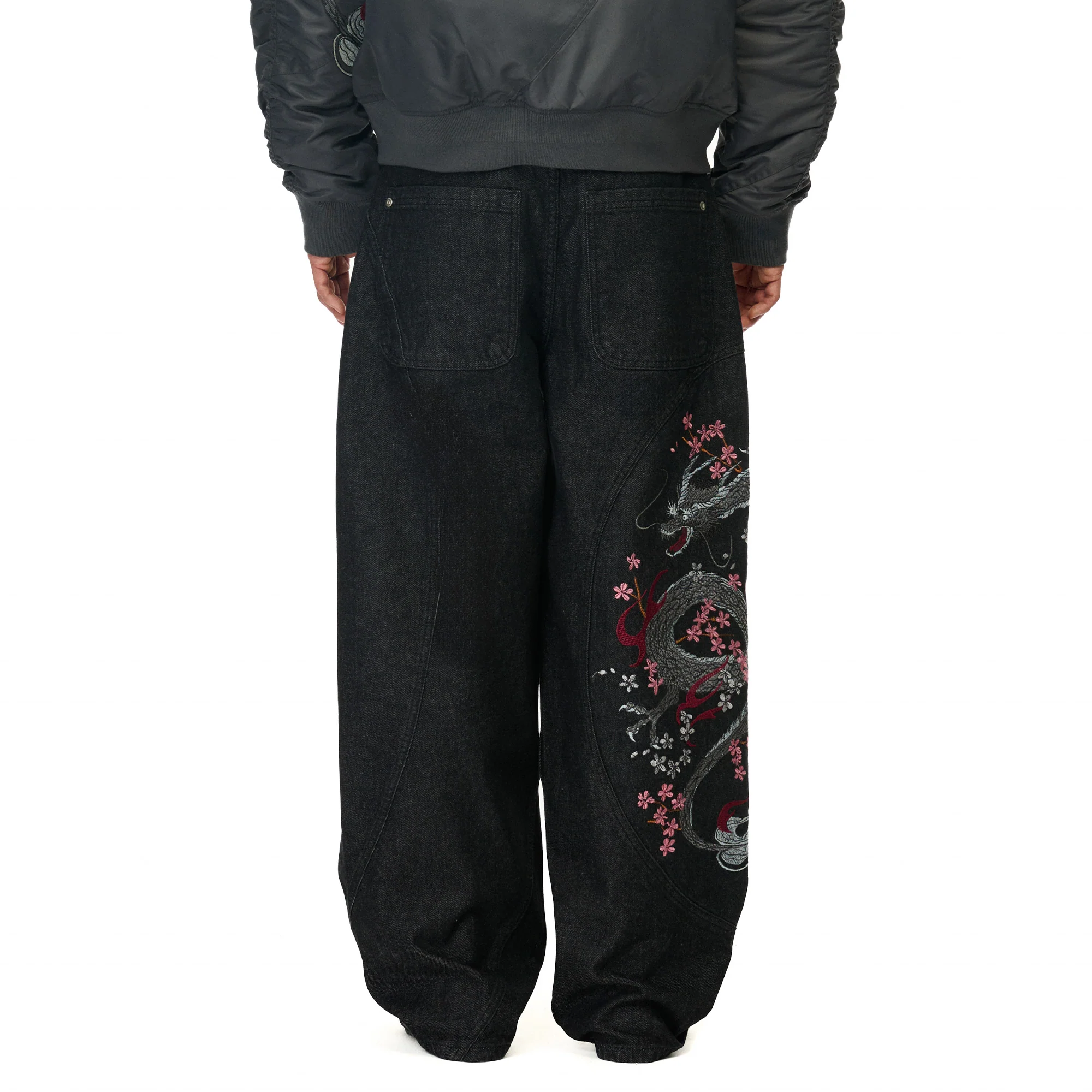 "yakuza" raw Denim black 02 - Image 11