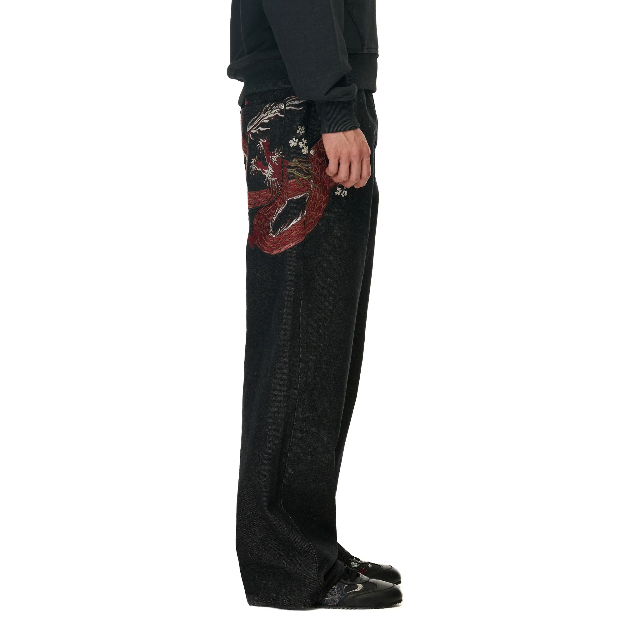 "yakuza" raw Denim black - Image 15