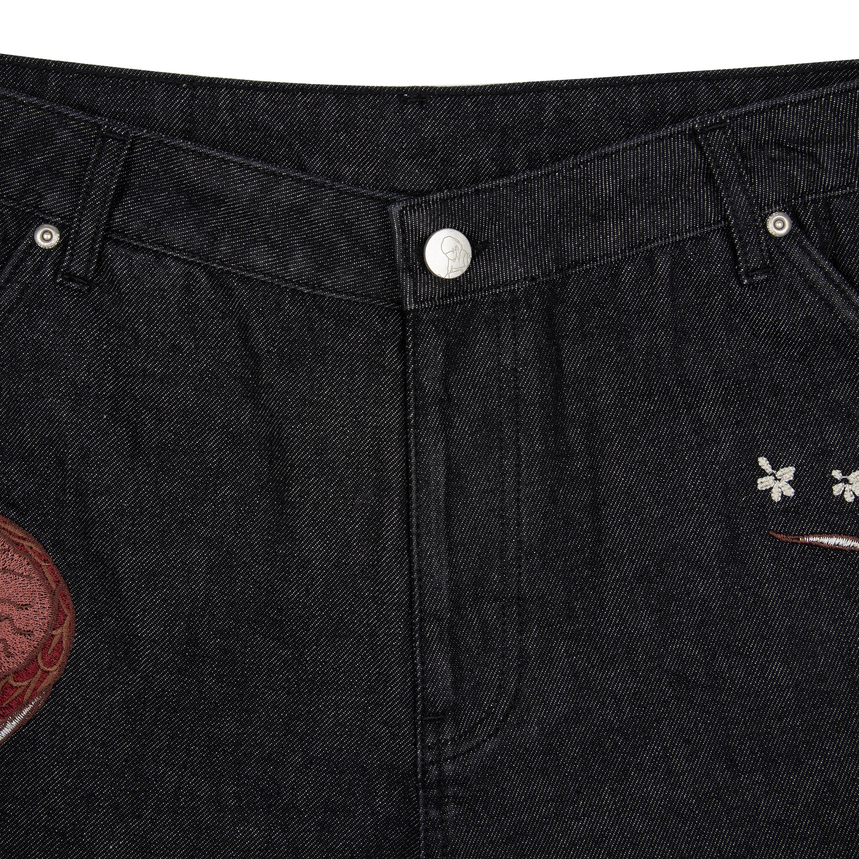 "yakuza" raw Denim black - Image 5