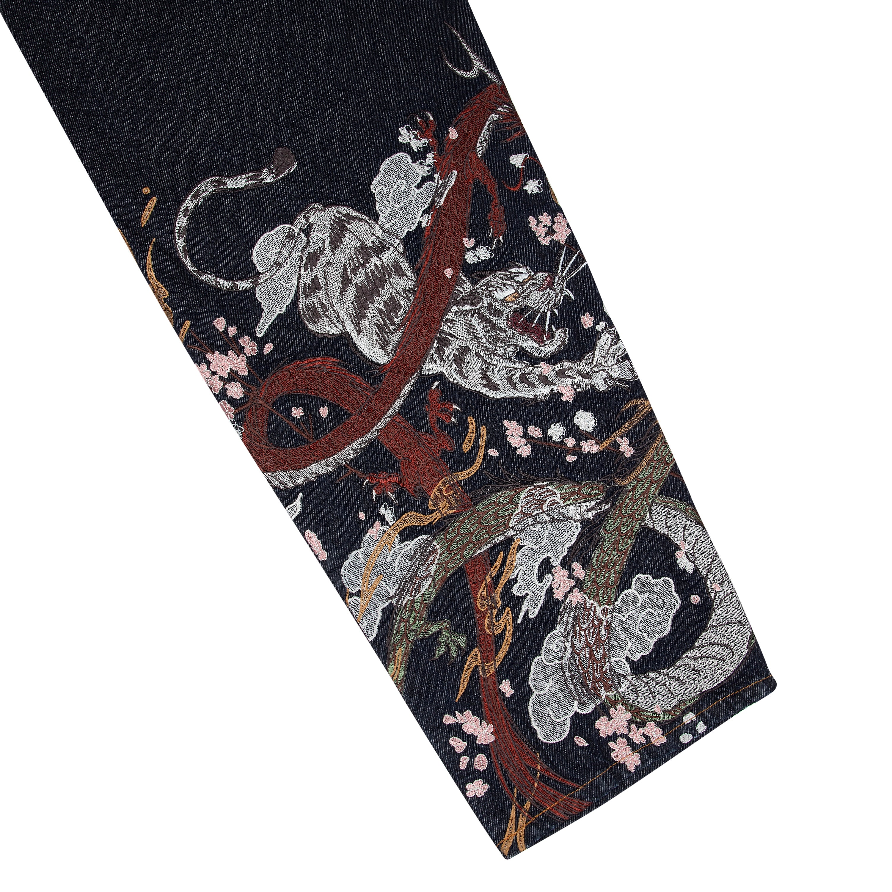 "yakuza" raw Denim blue - Image 5