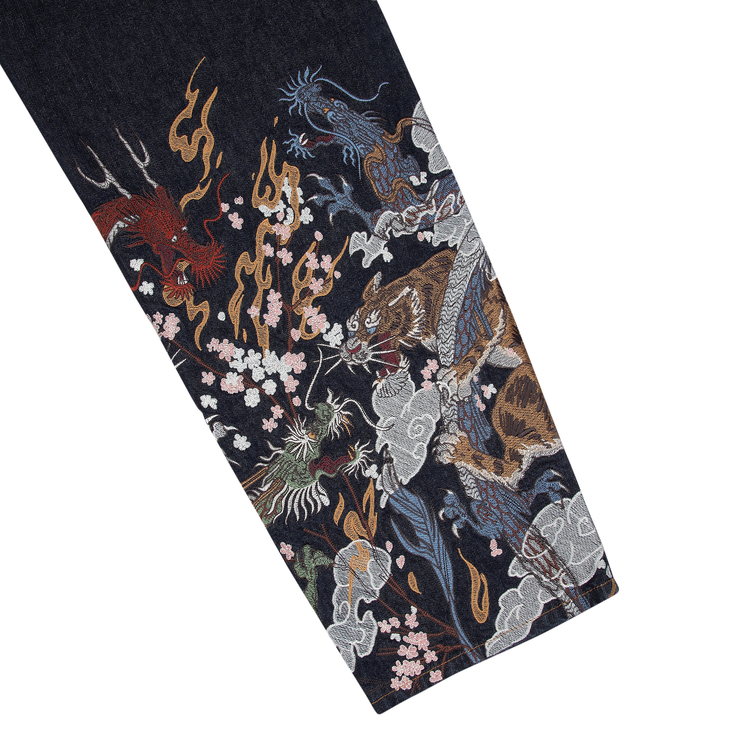 "yakuza" raw Denim blue - Image 6