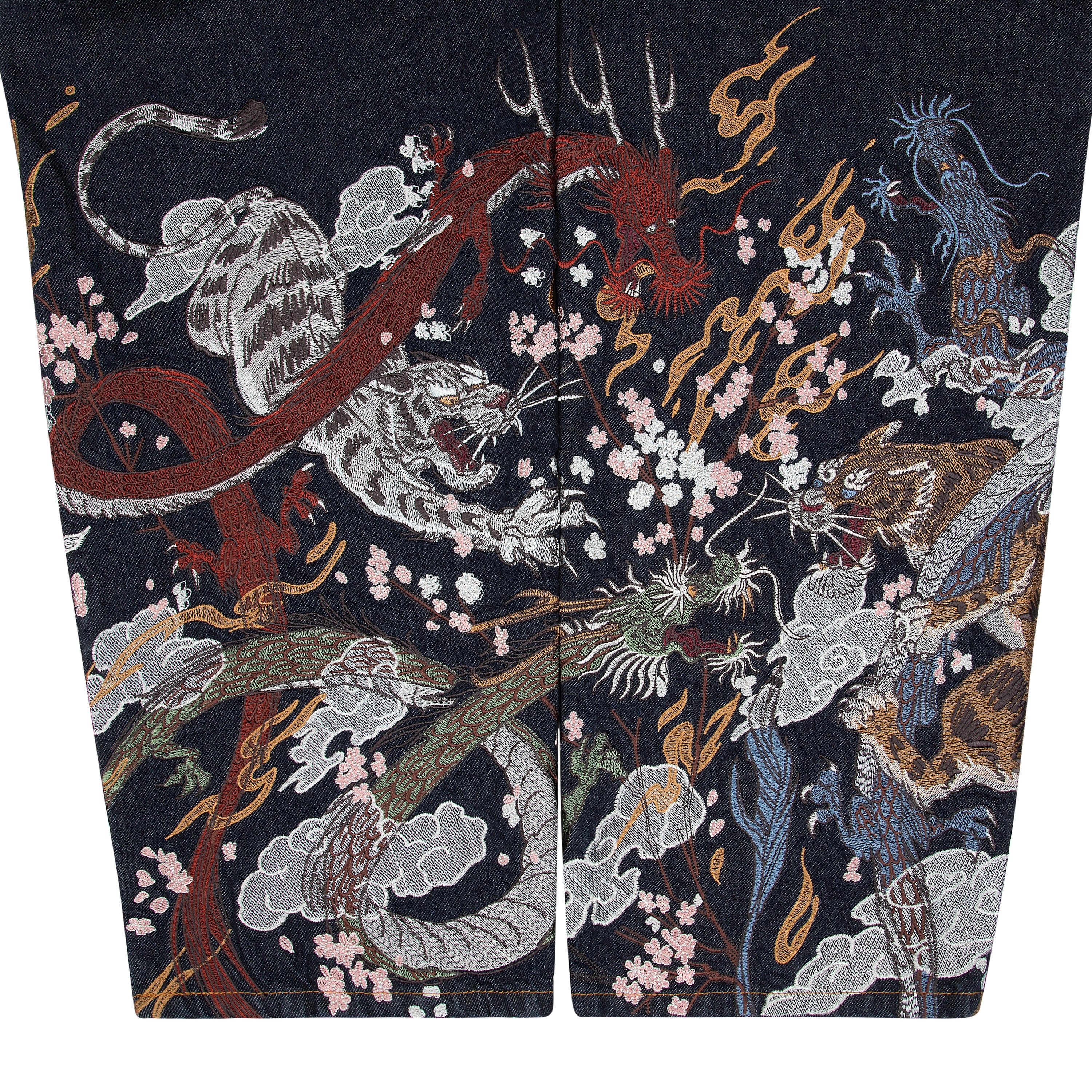 "yakuza" raw Denim blue - Image 7