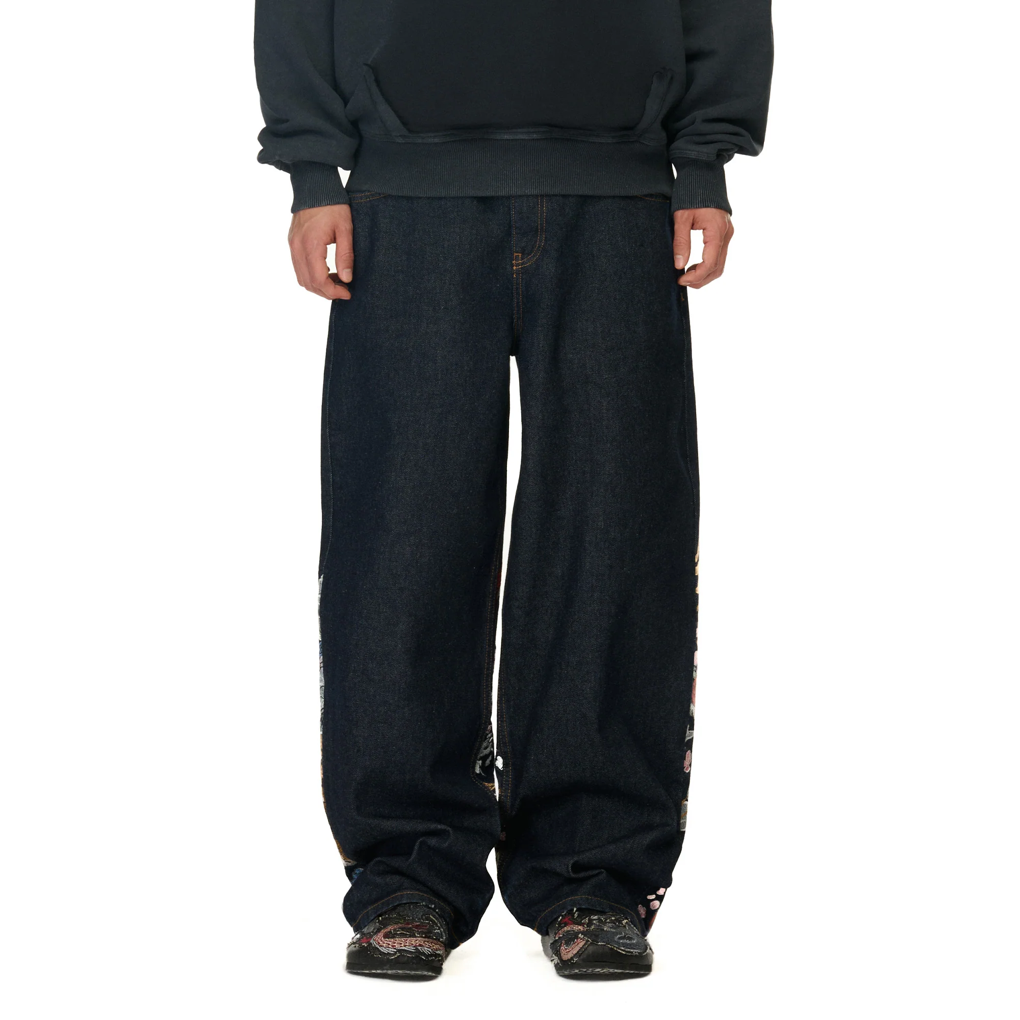 "yakuza" raw Denim blue - Image 9