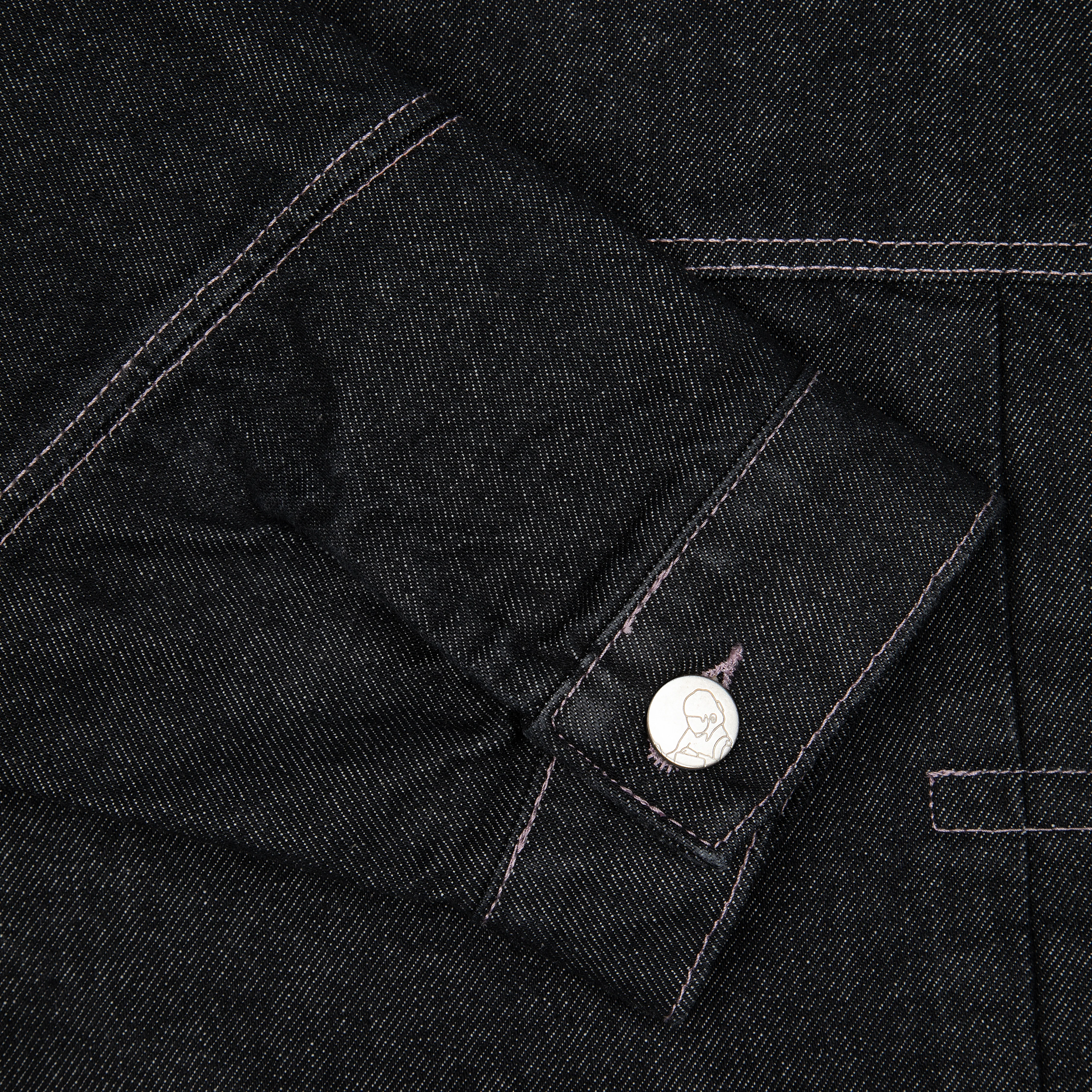 "yakuza" raw denim Jacket - Image 6