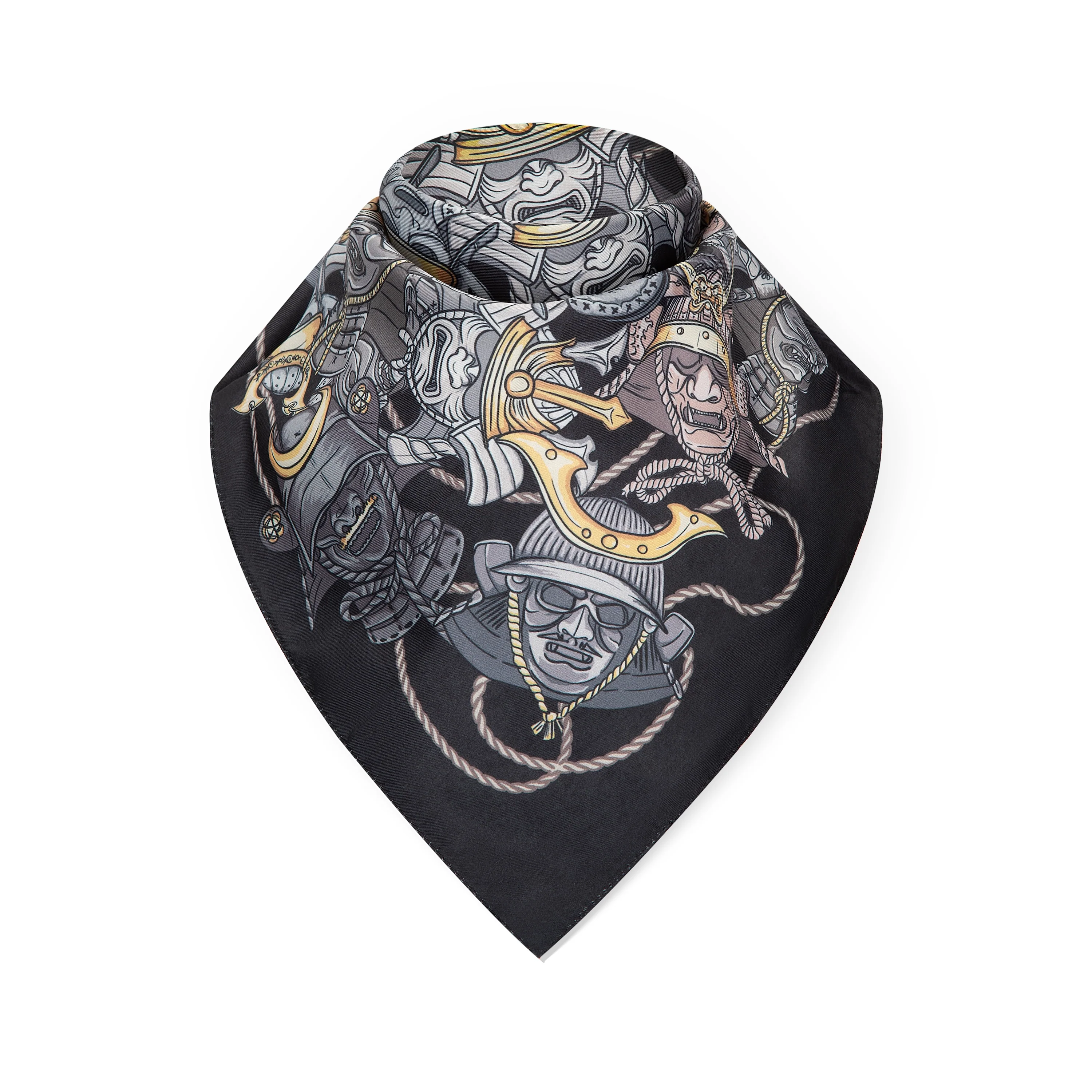 "yakuza"scarf black - Image 3