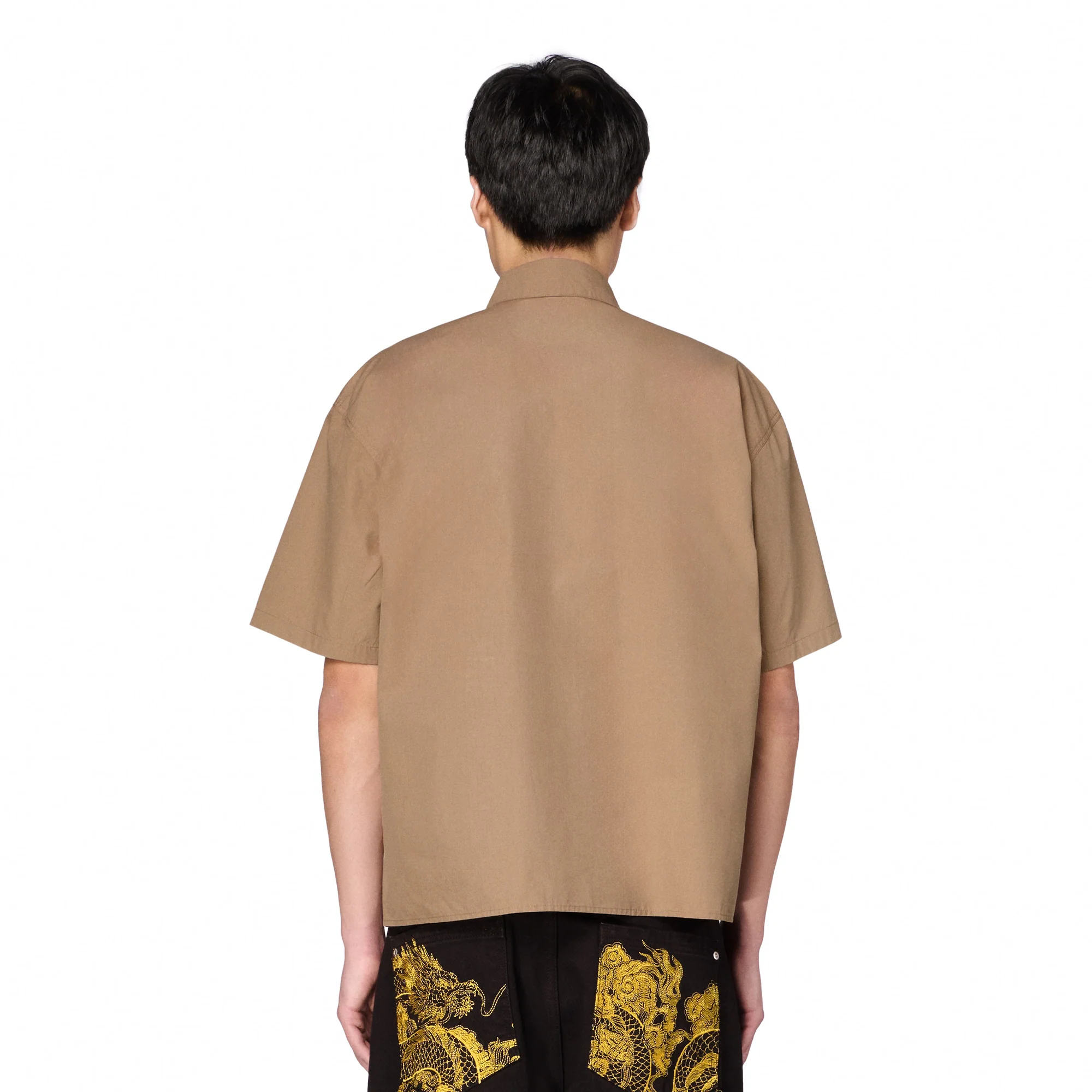 "yakuza" Shirt brown - Image 9