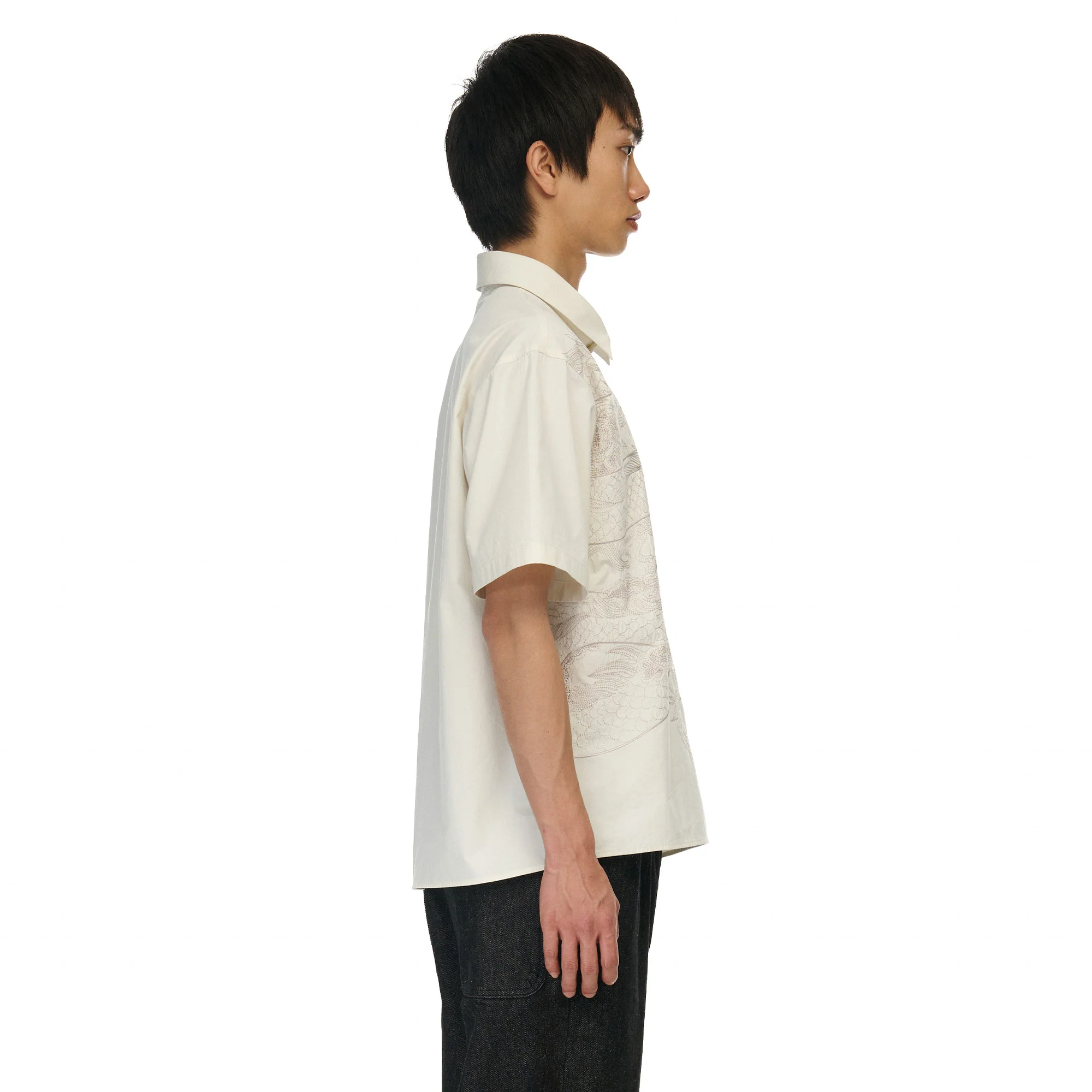 "yakuza" Shirt creme - Image 9